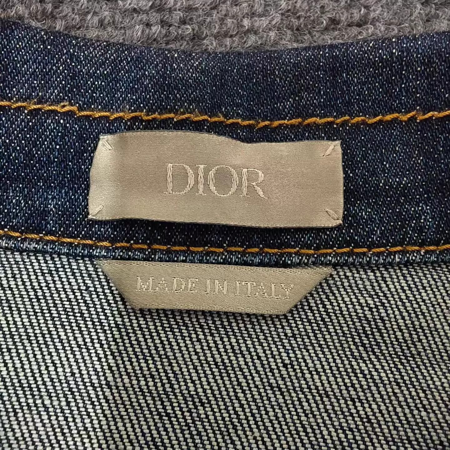 Dior Dior x Kenny Scharf Poker Oblique Denim Jacket Size US L / EU 52-54 / 3 - 3 Thumbnail
