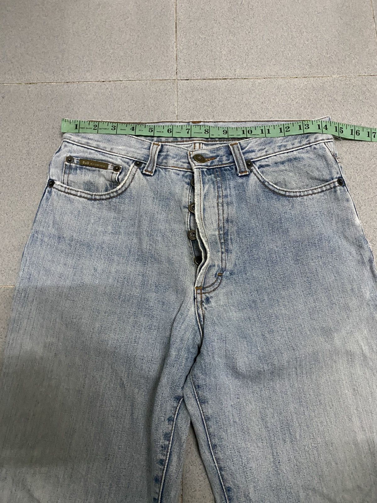 Dolce & Gabbana × Vintage Vintage Dolce&Gabbana Distress Denim Jeans Size US 29 - 14 Thumbnail