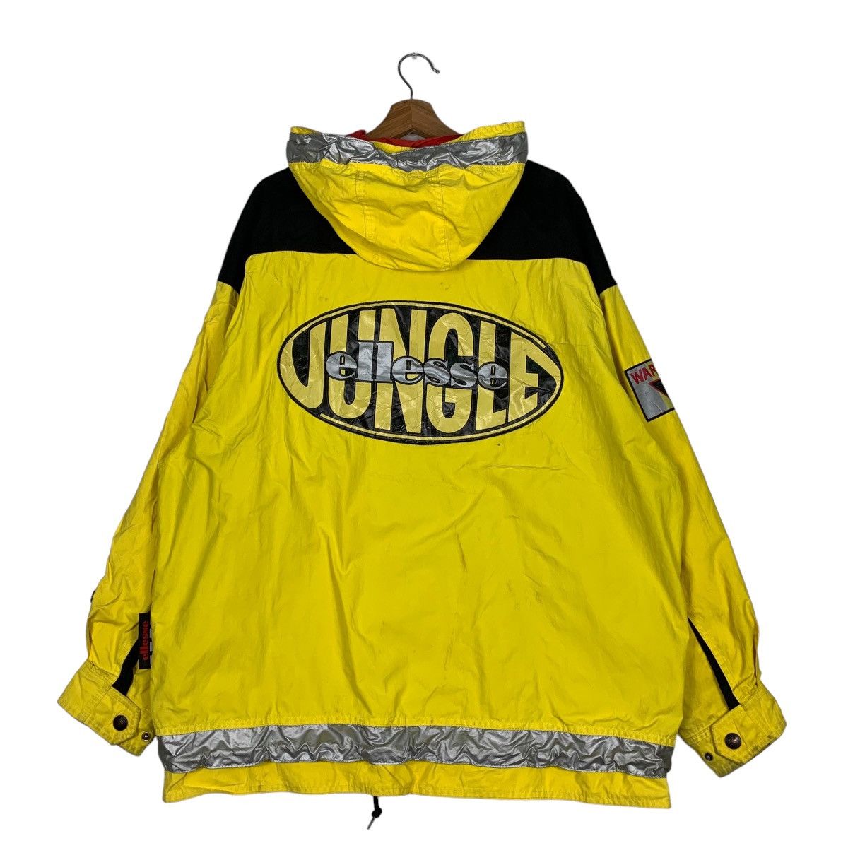 Ellesse ELLESSE Jungle Big Logo Hoodie Jacket #0868-C39 Size US L / EU 52-54 / 3 - 1 Thumbnail