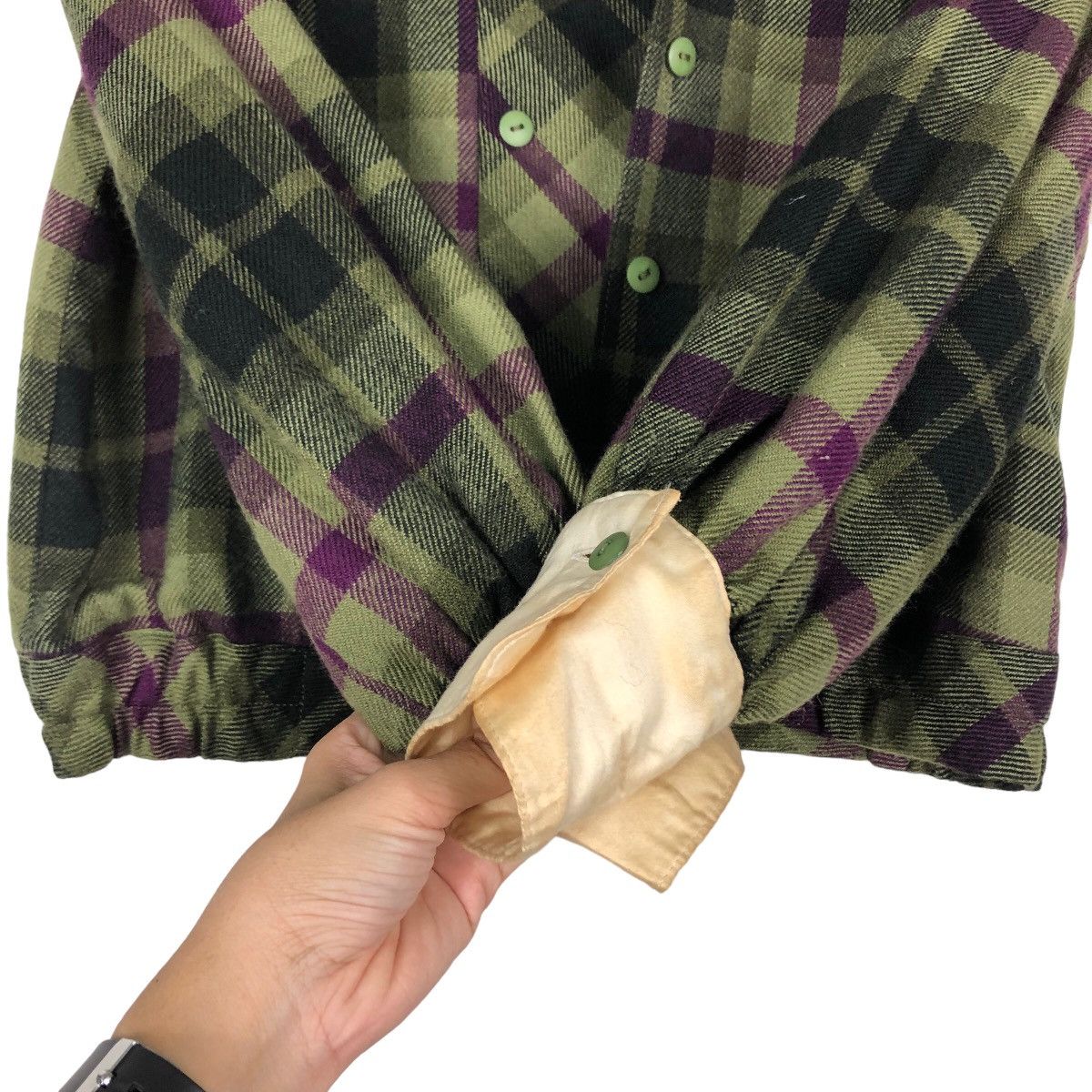 Vintage 🔥Vintage Cropped Jacket Yves Saint Laurent Enfants Size US S / EU 44-46 / 1 - 15 Thumbnail