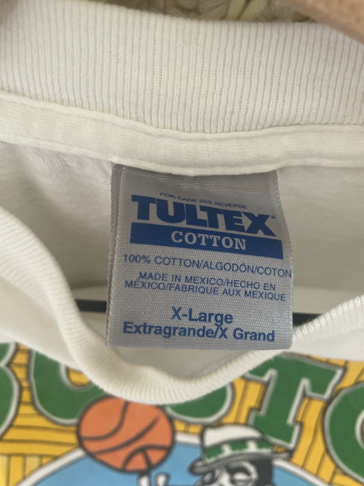 Tultex Vintage Boston Celtics Shirt - Tultex Size US XL / EU 56 / 4 - 4 Thumbnail