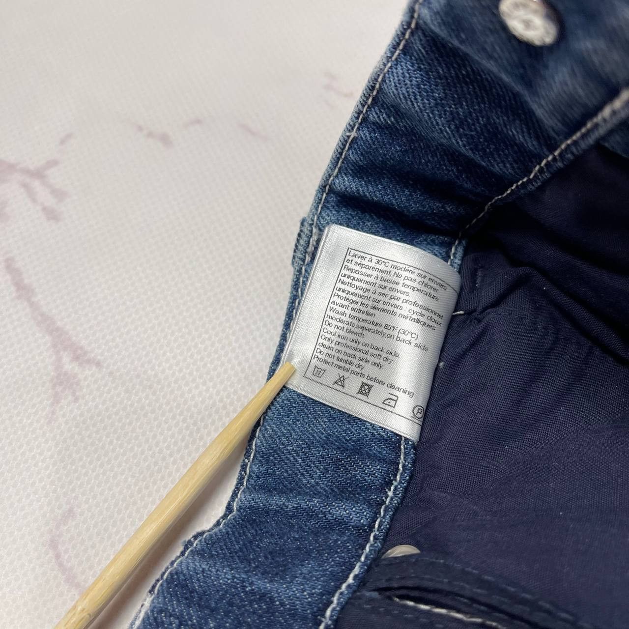Chanel Chanel Paris Denim Jeans Blue Size 34 Size 34" / US 12 / IT 48 - 12 Thumbnail