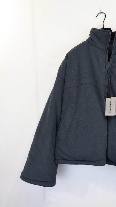 Balenciaga o1rshd1 Jacket in Blue Size US M / EU 48-50 / 2 - 2 Thumbnail