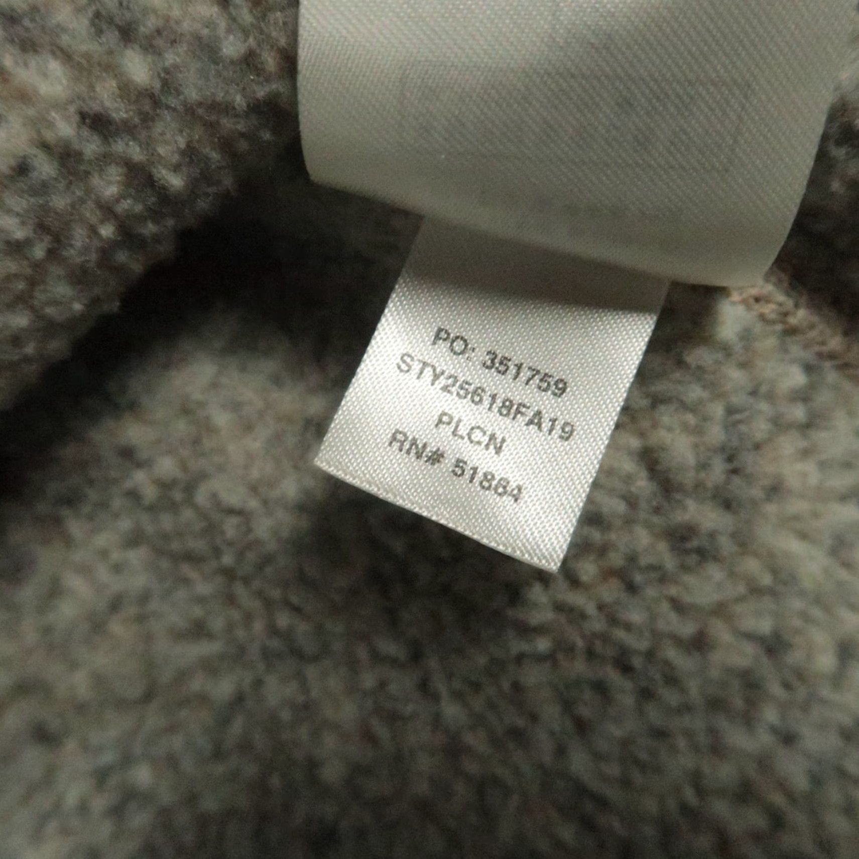 Patagonia Patagonia Sweater Womens Medium Pelican Tan Quarter Zip Fleece Jumper Size M / US 6-8 / IT 42-44 - 5 Thumbnail