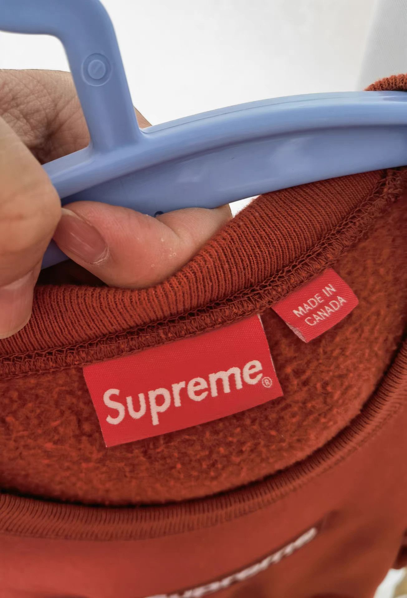 Supreme Supreme Red Sweatshirt K17 Size US M / EU 48-50 / 2 - 3 Thumbnail
