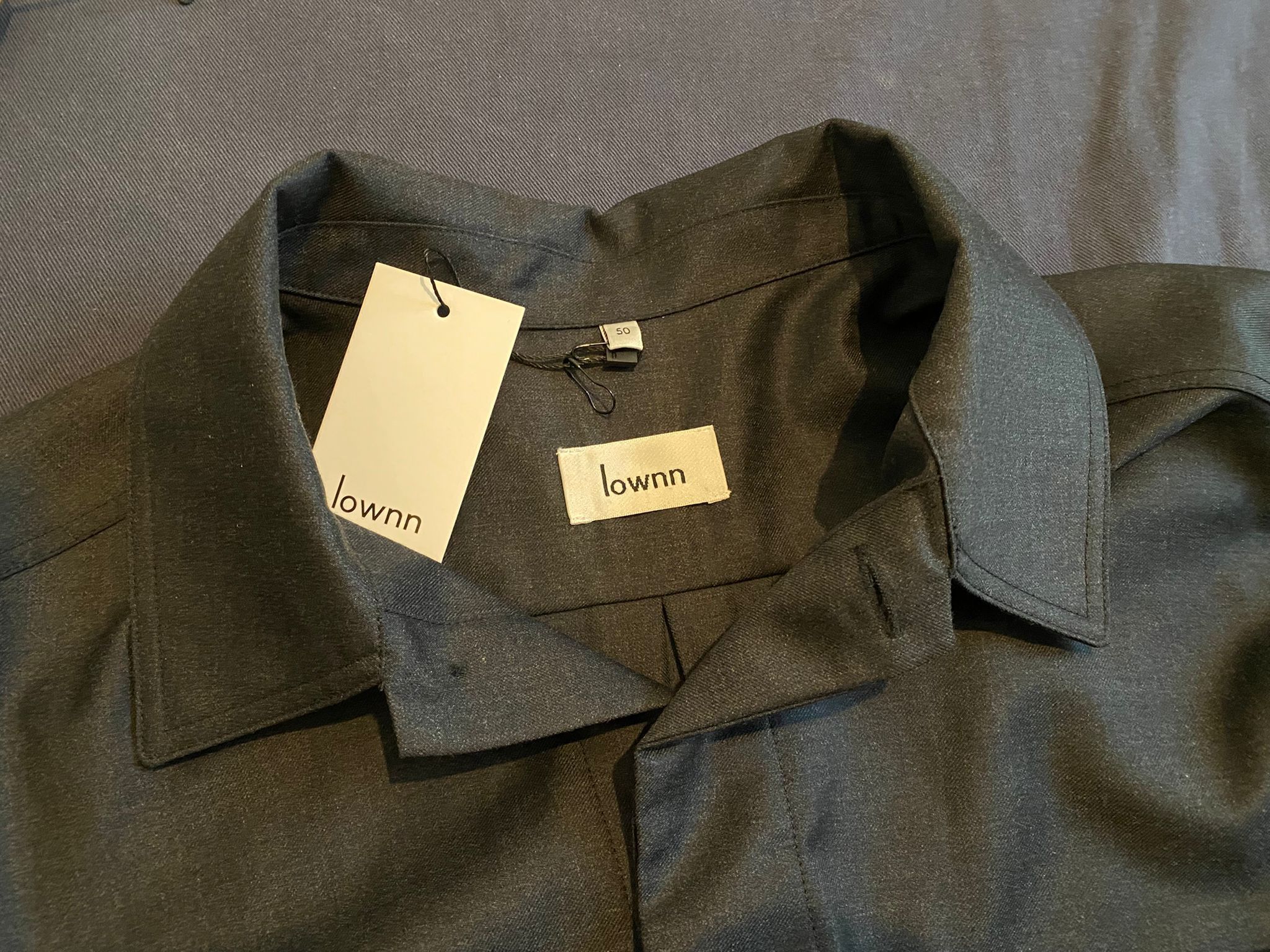 Lownn Dark Grey Minimal Shirt Size US L / EU 52-54 / 3 - 4 Thumbnail