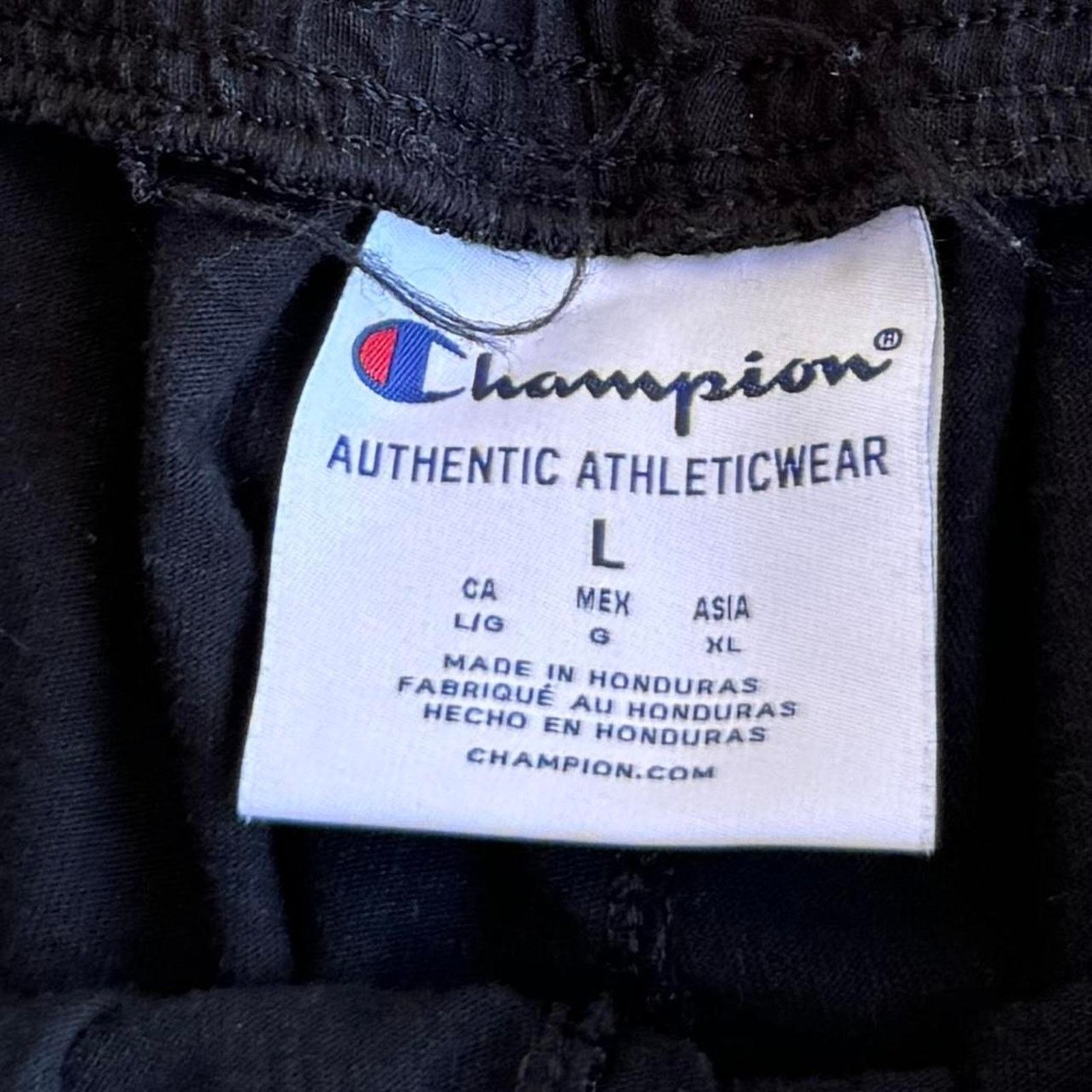 Champion × Vintage Vintage Y2K Champion Black Opium Embroidered Sweatpants Size US 33 - 4 Thumbnail