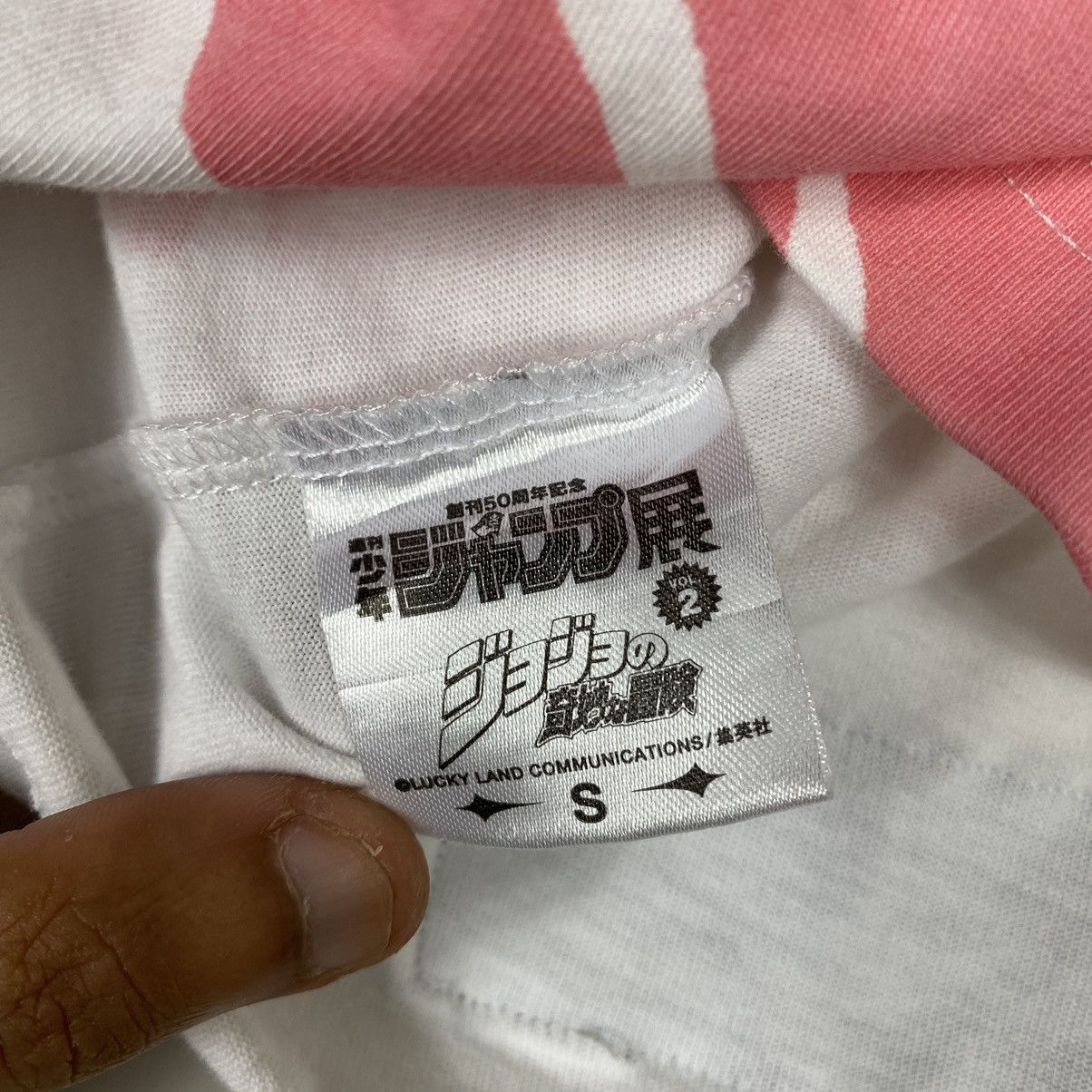 Anime JOJO'S BIZARRE ADVENTURE BUON GIORNO ANIME TEE Size US S / EU 44-46 / 1 - 10 Thumbnail