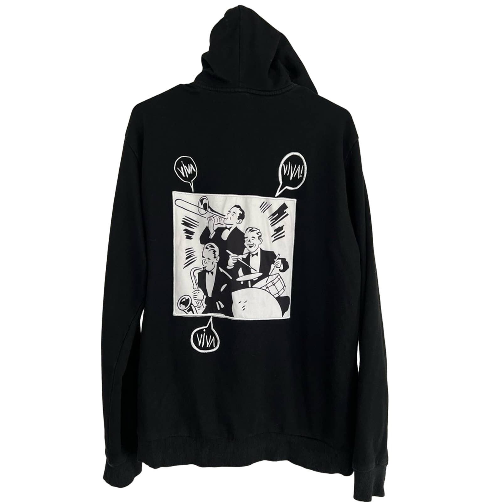 Other Barstool Sports Full Zip Hoodie Viva Black EMBROIDERED SZ XL Size US XL / EU 56 / 4 - 2 Thumbnail
