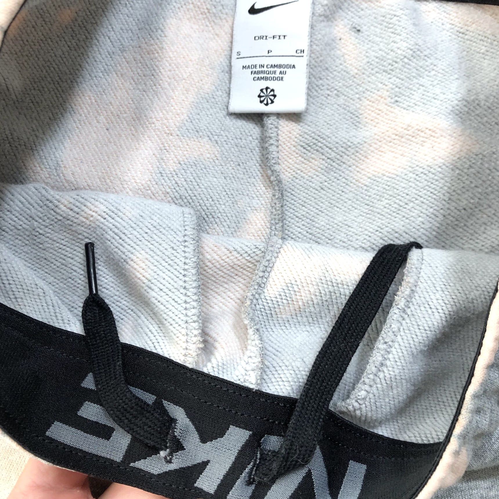 Nike Nike Sweatpants Mens Small Gray Tie Dye Drawstring Pockets 90s Athleisure College Logo Casual Activewear Pants Regular Inseam 31" Size US 29 - 7 Thumbnail
