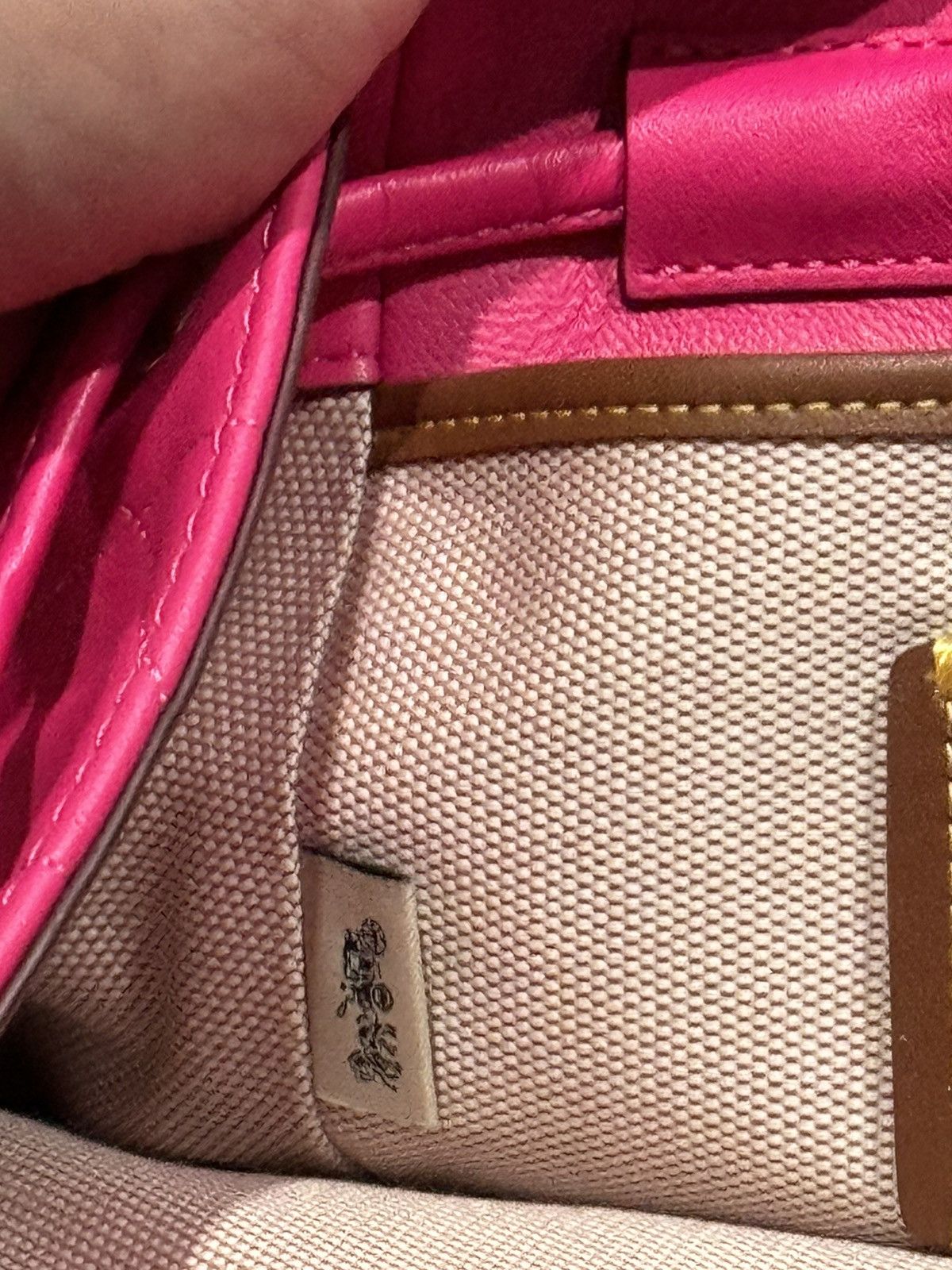 Coach Coach Pillow Tabby Backpack in Dragonfruit Size ONE SIZE - 7 Thumbnail