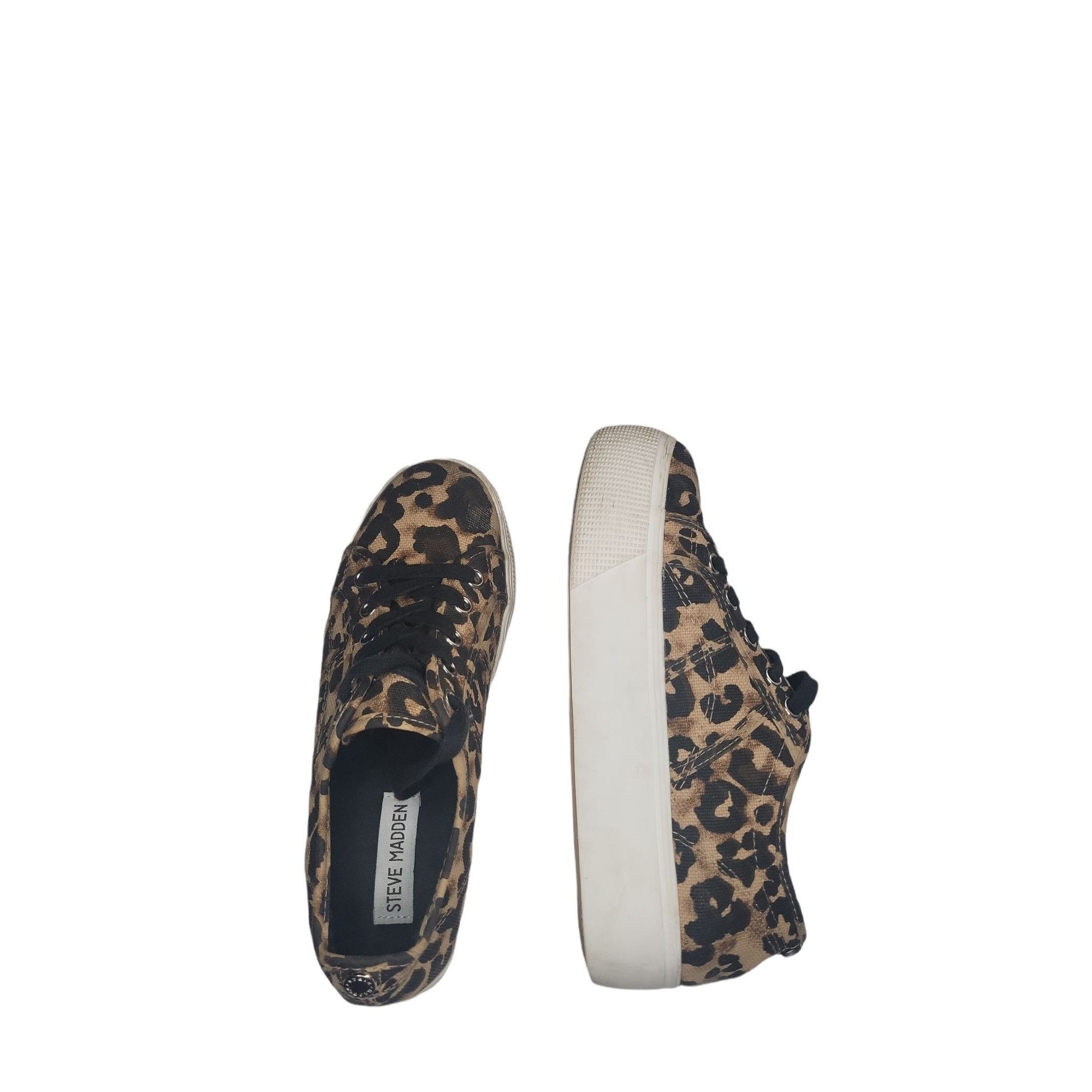 Steve Madden Steve Madden Emmi Sz 7.5 M Sneakers Women Cheetah Print Casu Size US 7.5 / IT 37.5 - 5 Thumbnail
