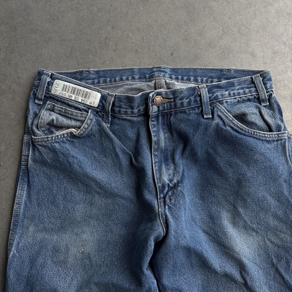 Dickies Vintage Dickies 34x34 Carpenter Pants Faded Blue Jeans Rare Size US 34 / EU 50 - 9 Thumbnail
