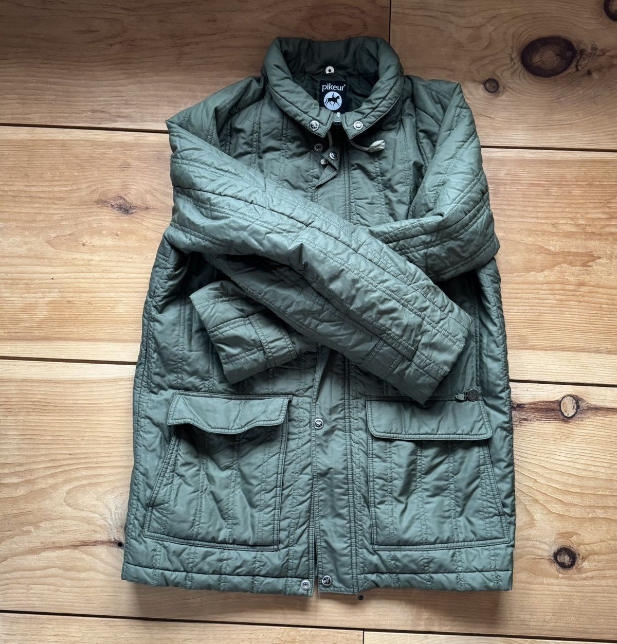 Vintage Vintage Pikeur Quilted Puffer Jacket Size US L / EU 52-54 / 3 - 2 Thumbnail