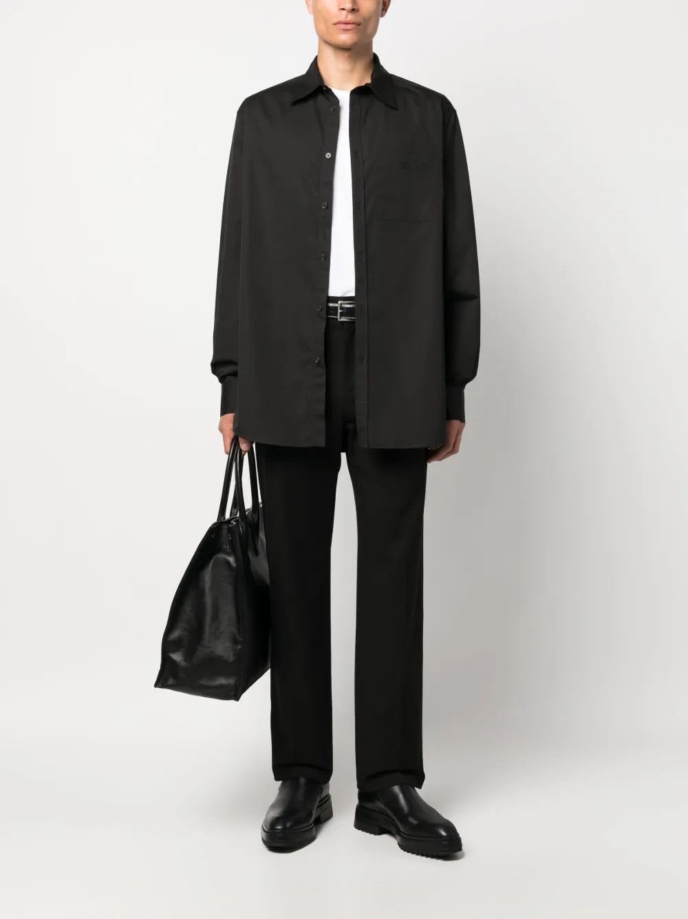 Valentino o1y0525 Casual Pant in Black Size US 36 / EU 52 - 5 Thumbnail