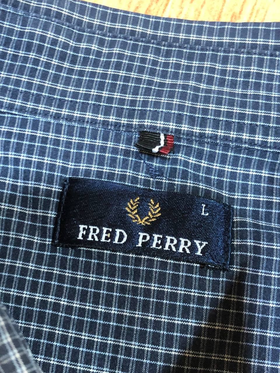Fred Perry Y2K Vintage print shirt Fred Perry logo size L streetwear Size US L / EU 52-54 / 3 - 2 Thumbnail