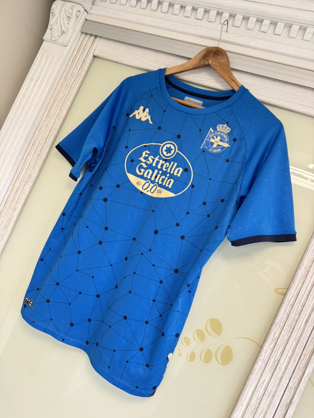 Kappa Deportivo La Coruna 2022-2023 Soccer Jersey Football Shirt Size US L / EU 52-54 / 3 - 3 Thumbnail