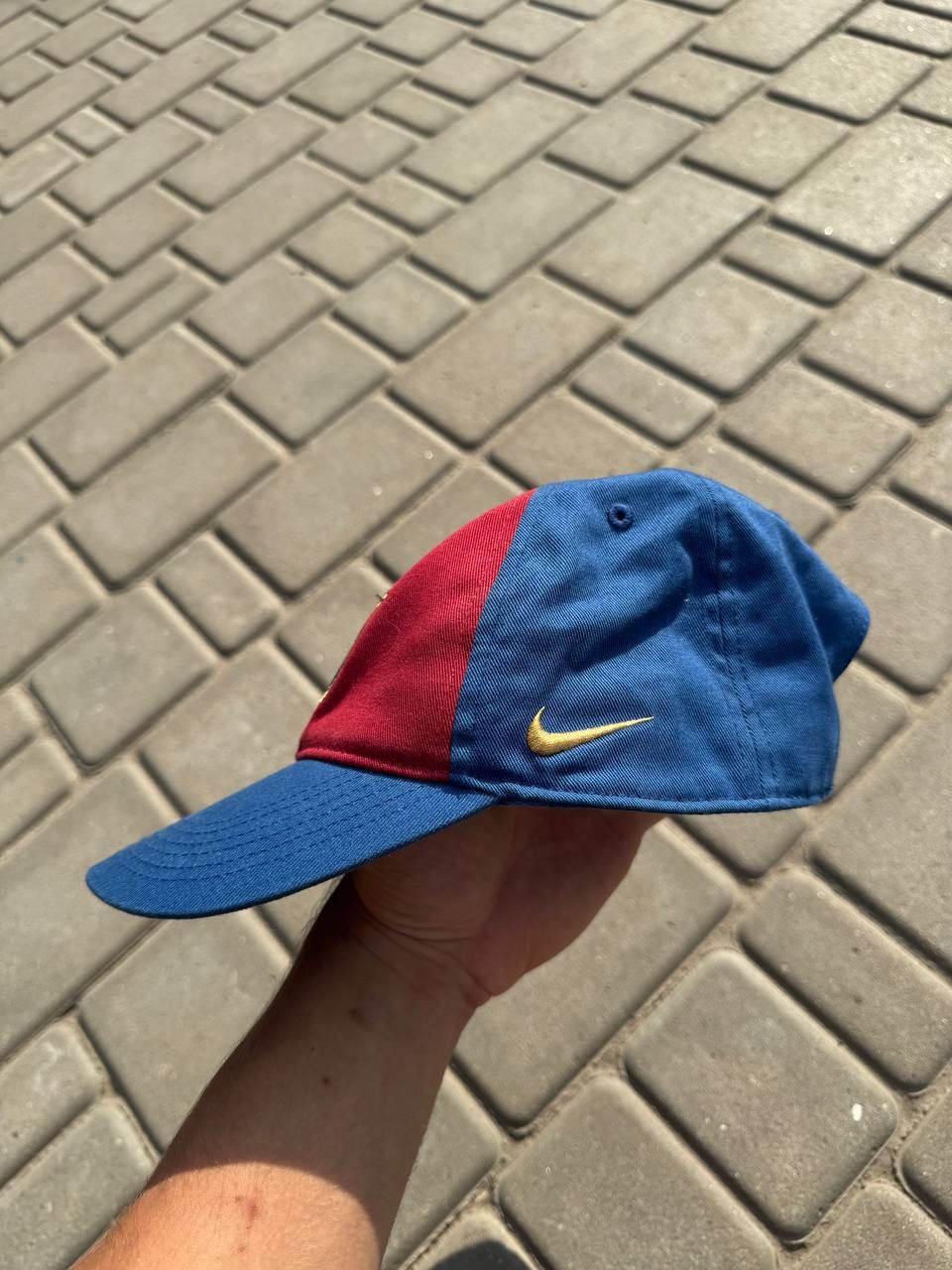 Nike Vintage Nike FC Barcelona Cap Hat Embroidered Logo One Size Size ONE SIZE - 5 Thumbnail