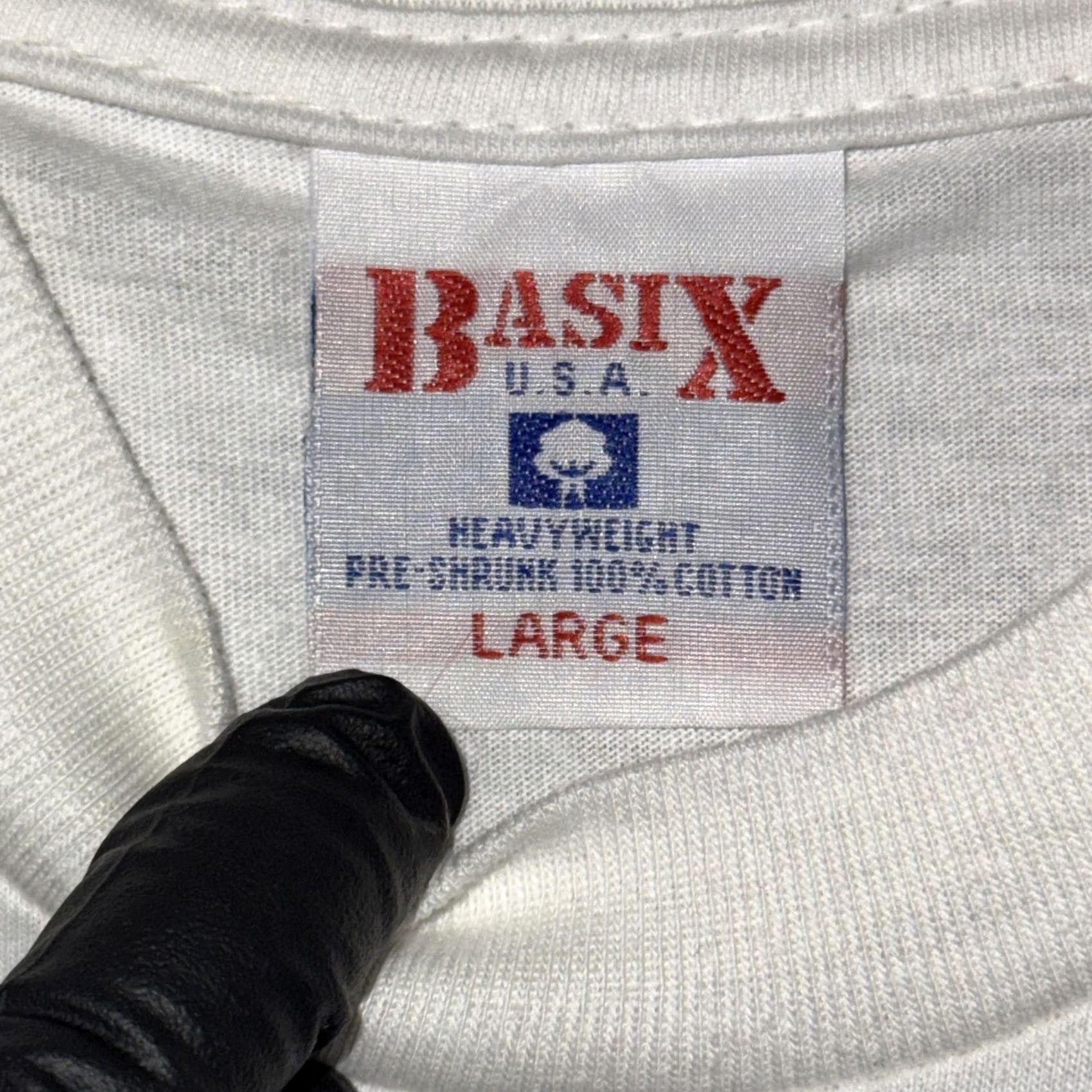 Vintage VINTAGE Basix Florida Golf Shirt Mens Large White USA Flag Graphic Tee Size US L / EU 52-54 / 3 - 3 Thumbnail