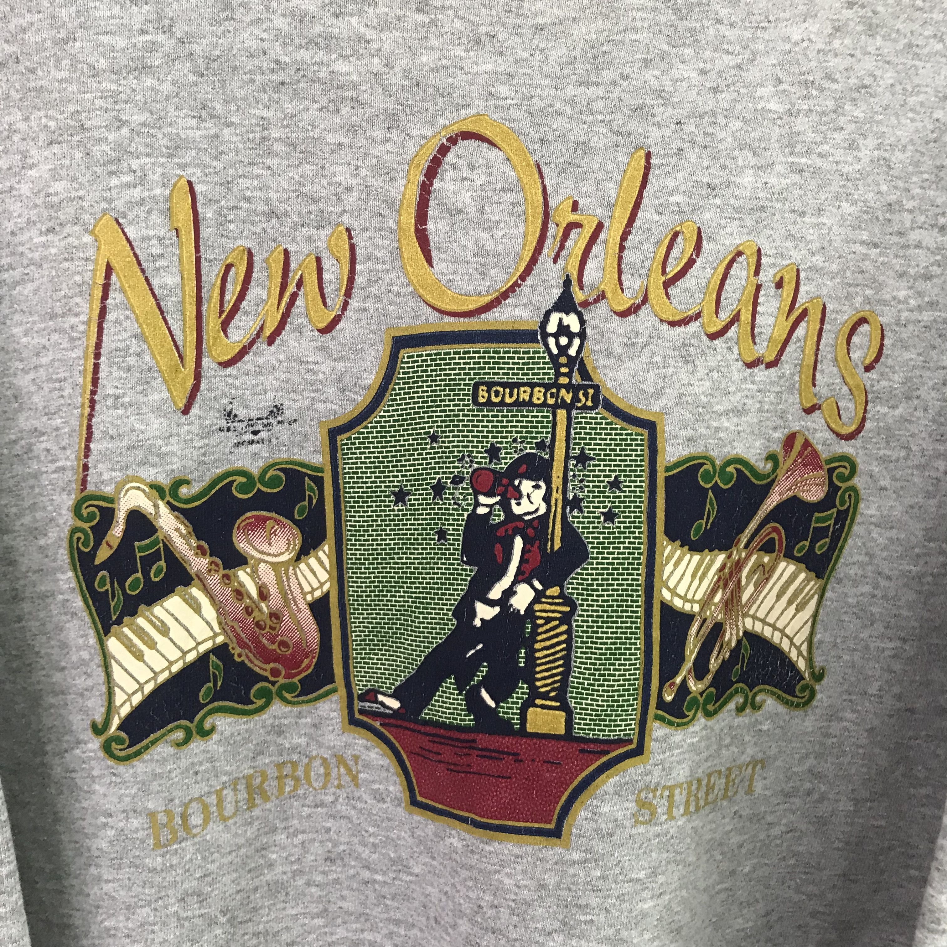 Vintage Vintage Bourbon Street New Orleans Gray - 545 Size US XL / EU 56 / 4 - 8 Thumbnail