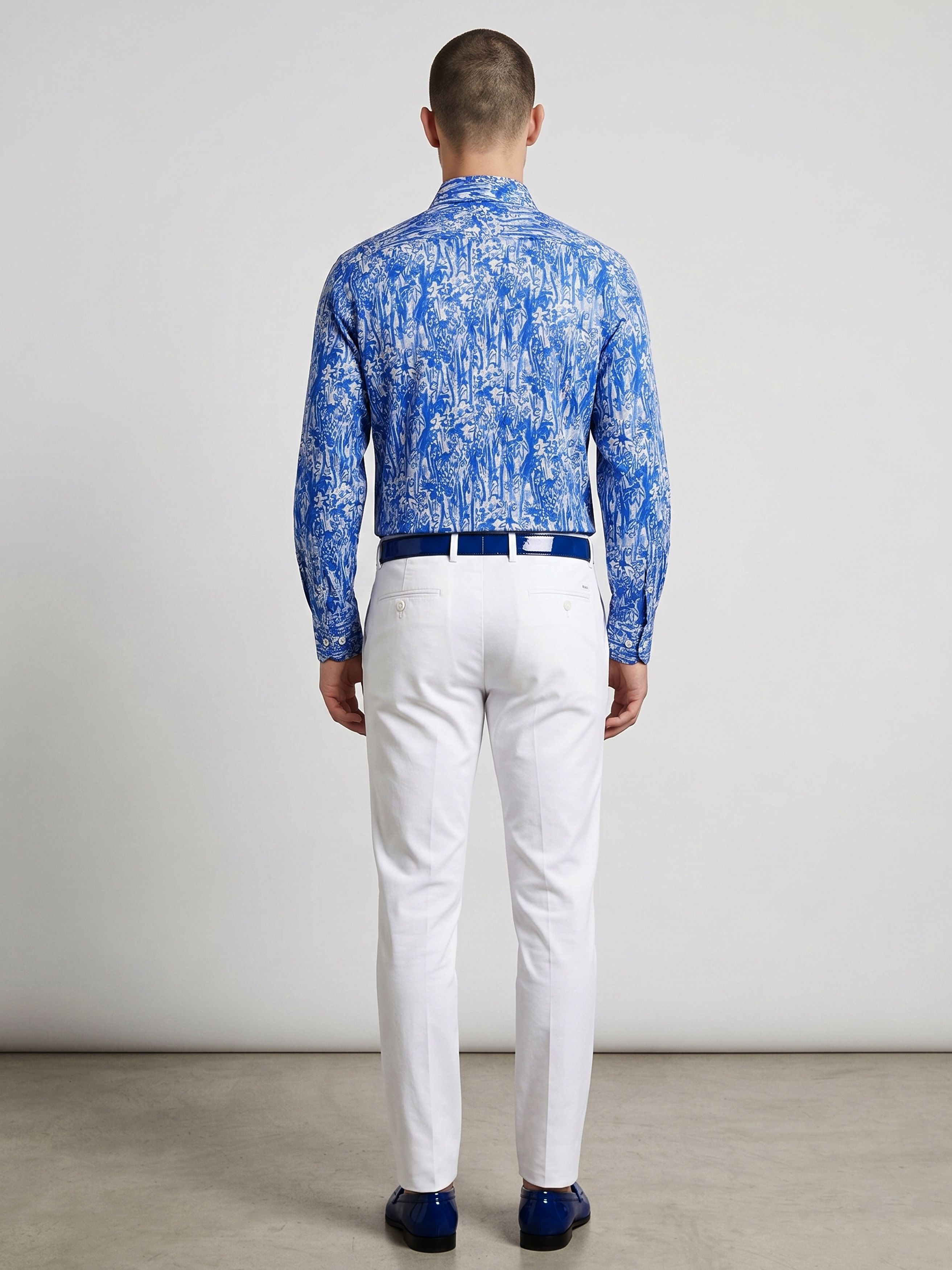 Marni Oversized Abstract Floral Poplin Shirt Size US L / EU 52-54 / 3 - 14 Thumbnail