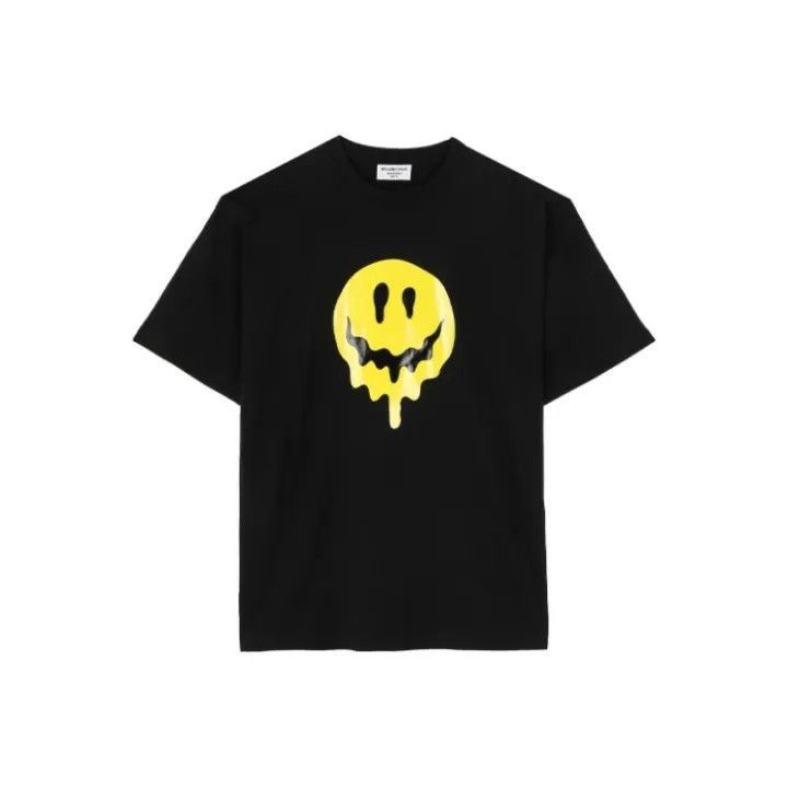 Balenciaga Balenciaga Smiley Graphic Short Sleeve T-Shirt 0079-2507 Size S / US 4 / IT 40 - 1 Thumbnail