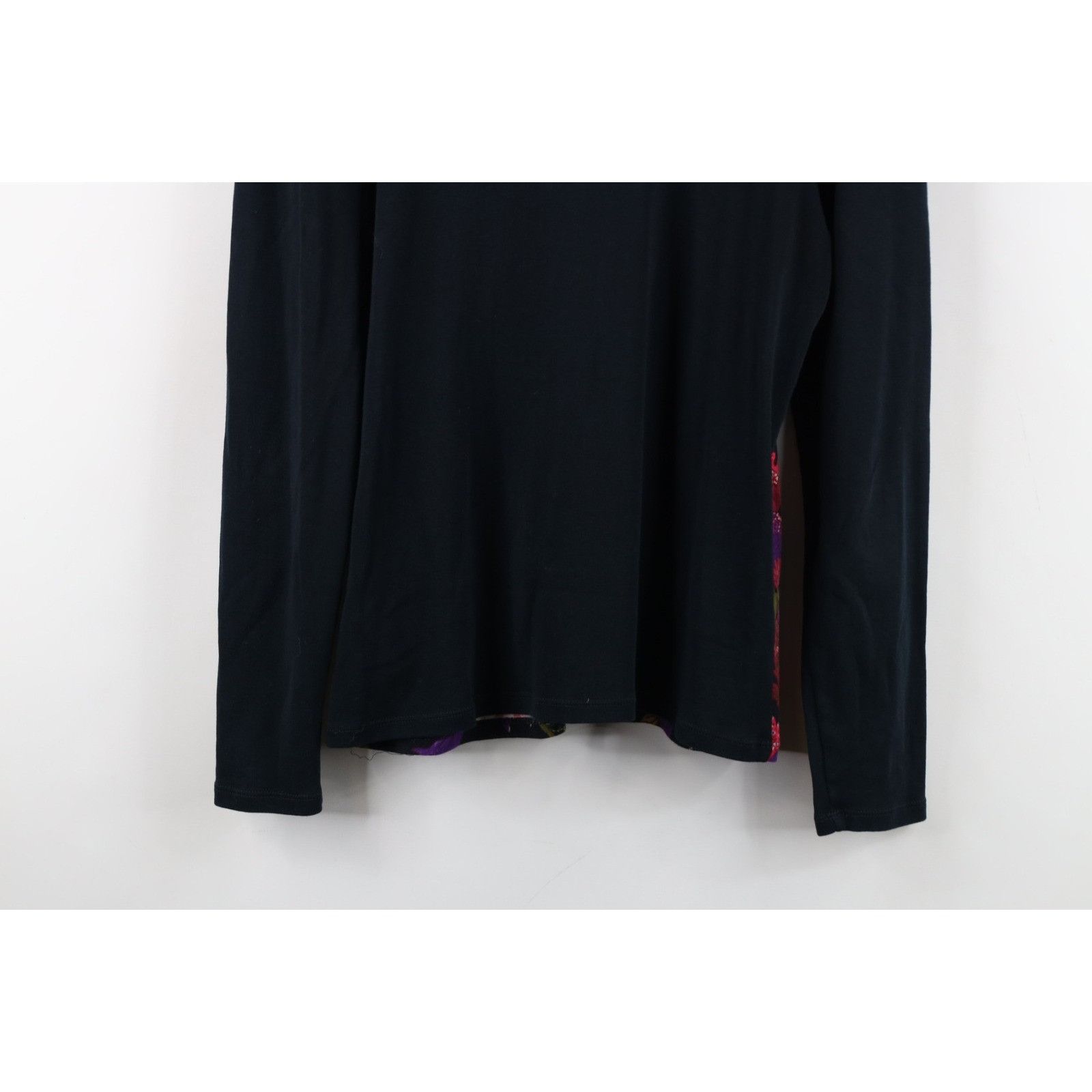 Polo Ralph Lauren Vintage 90s Ralph Lauren Paisley Flower Long Sleeve T-Shirt Size L / US 10 / IT 46 - 13 Thumbnail