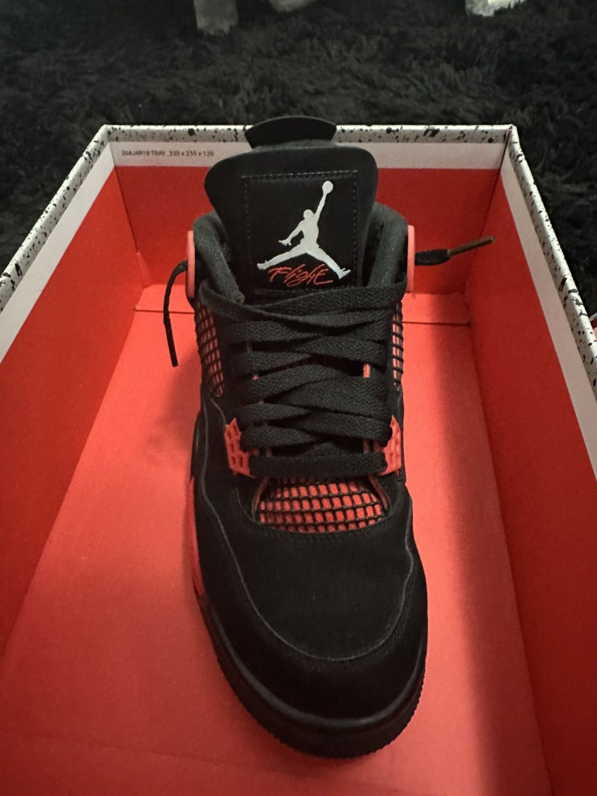 Jordan Brand Air Jordan 4 Retro Red Thunder Size US 9 / EU 42 - 6 Thumbnail
