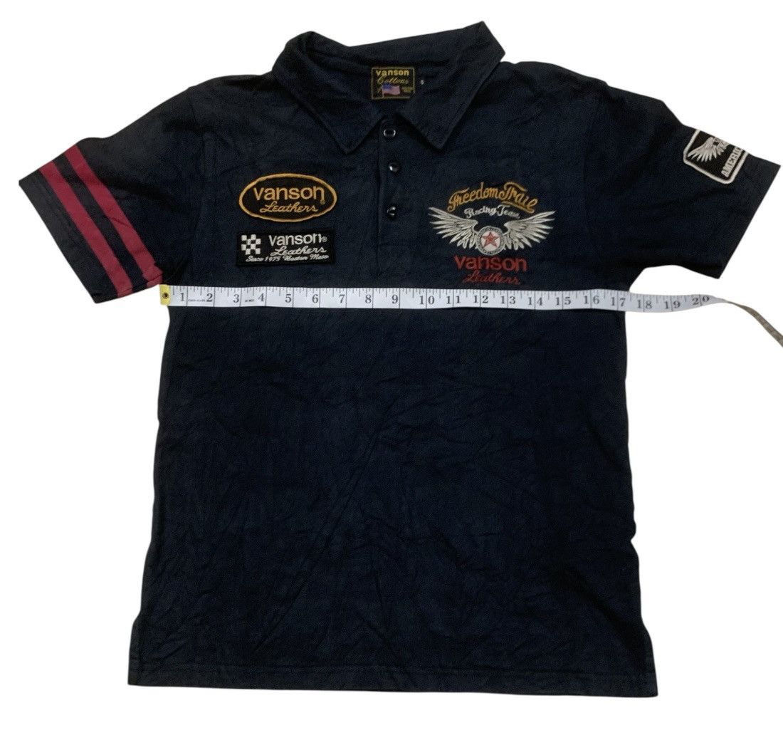 Vanson Leathers Vanson Leather Motorcycle Polo Embroided Patch Size US S / EU 44-46 / 1 - 9 Thumbnail