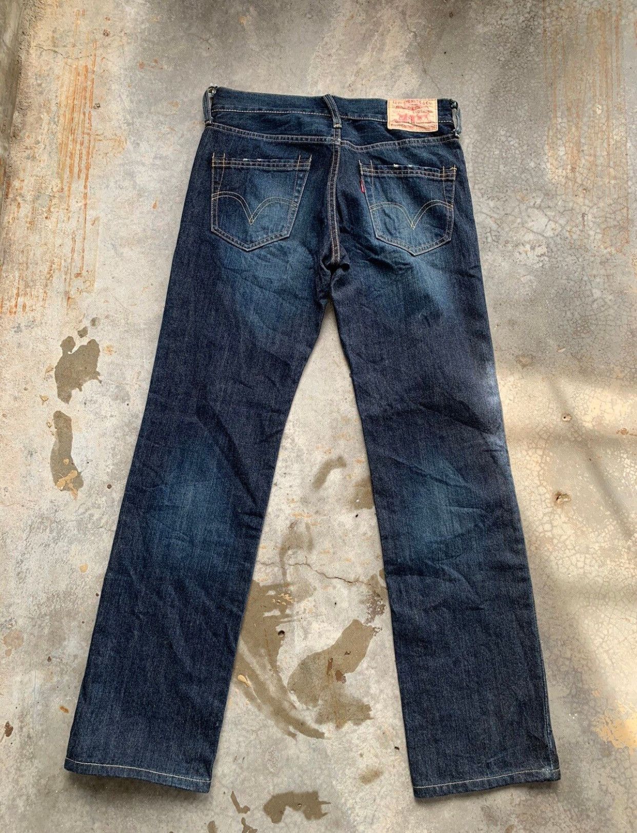 Levi's Distressed Levis Denim Jeans Size US 28 / EU 44 - 2 Thumbnail