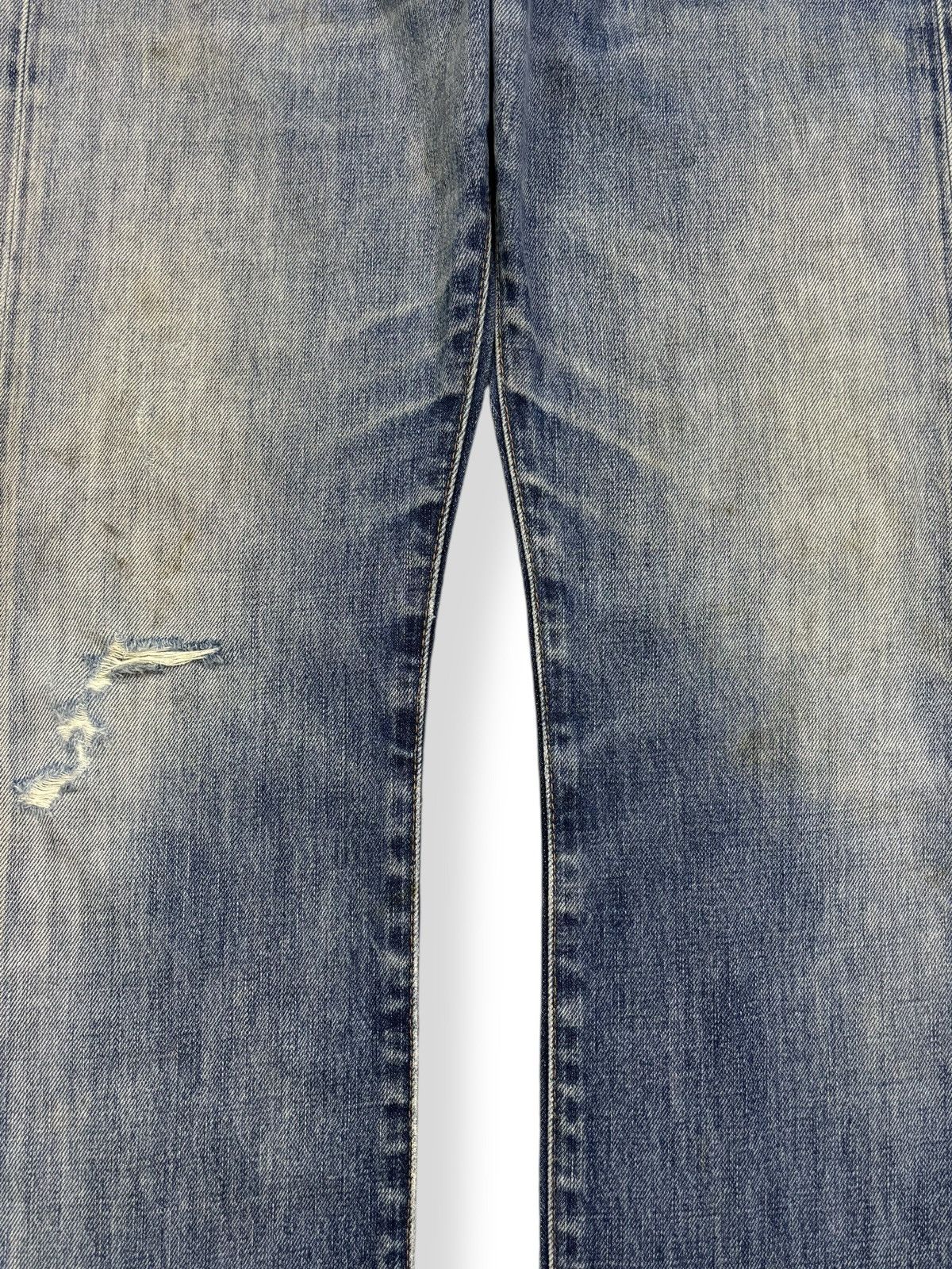 Ralph Lauren Vintage Ralph Lauren Slim Straight Distressed Grunge Jeans Size US 32 / EU 48 - 5 Thumbnail