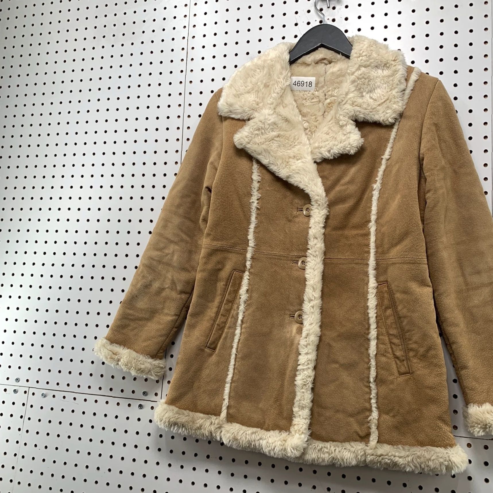 Vintage VINTAGE Wilsons Leather Jacket Womens Small Brown Maxima Shearling Leather Penny Lane Regular Brown Size S / US 4 / IT 40 - 6 Thumbnail