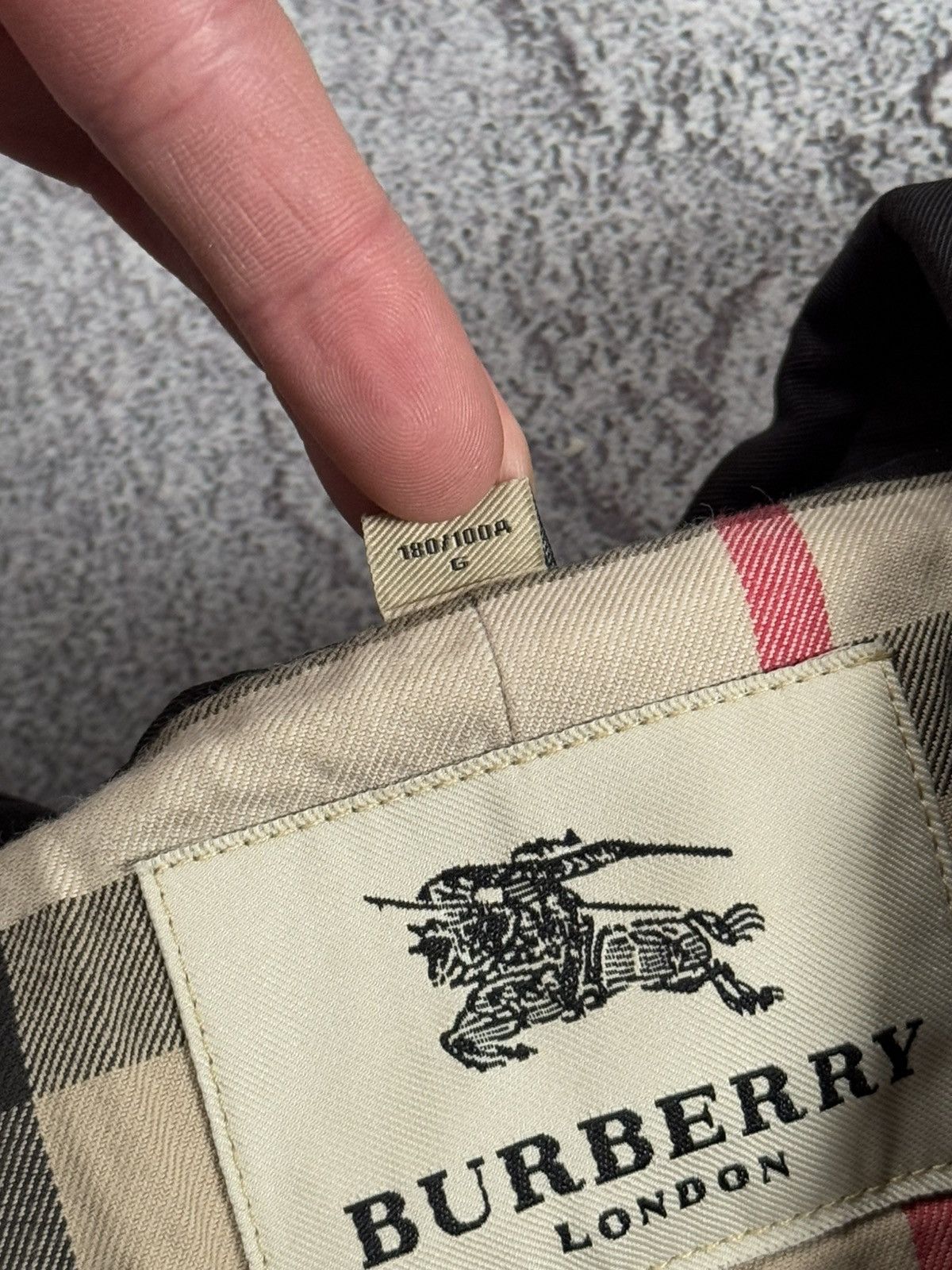 Burberry × Burberry Prorsum Burberry London L black double breasted trench coat jacket Size L / US 10 / IT 46 - 11 Thumbnail