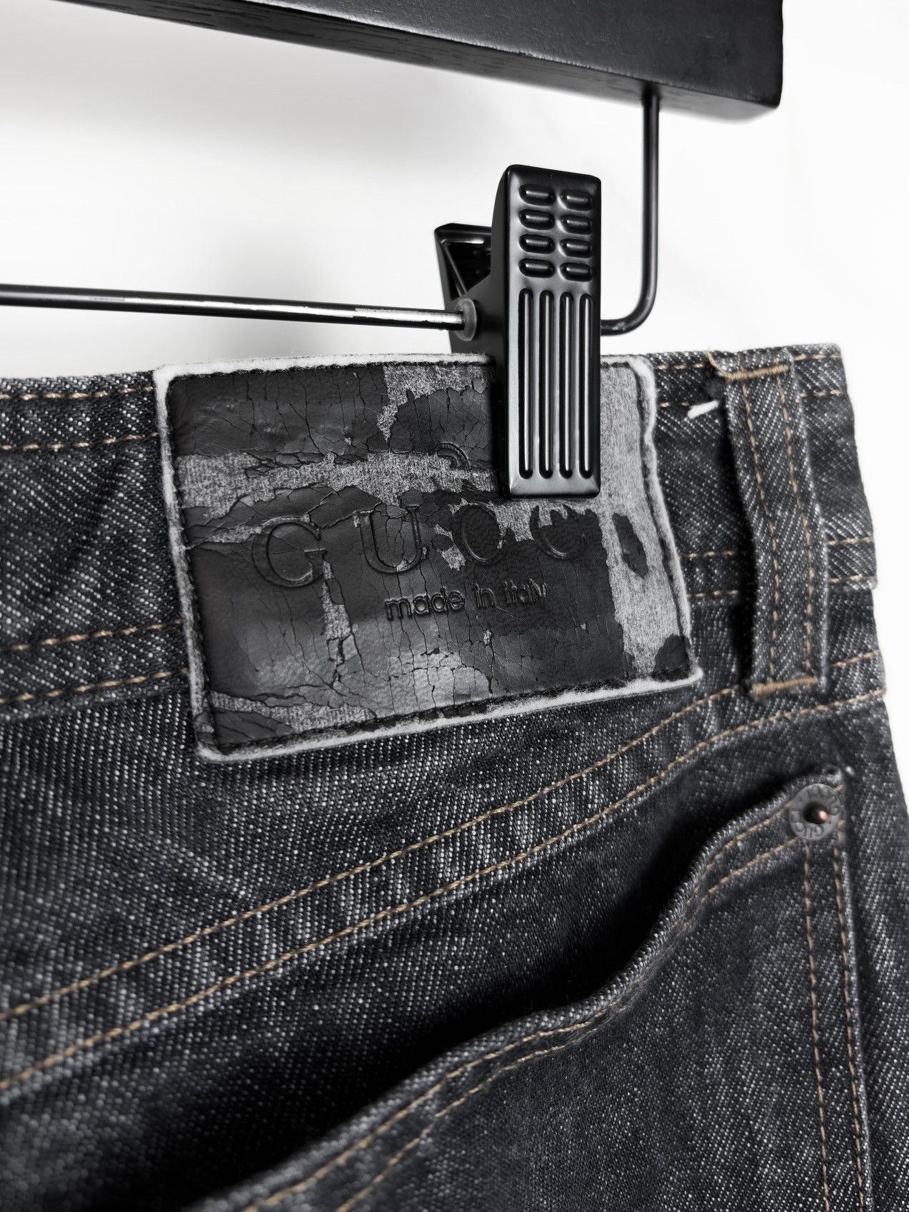 Gucci SS02 Gucci by Tom Ford Vintage Flared Leg Denim Jeans Size US 28 / EU 44 - 5 Thumbnail