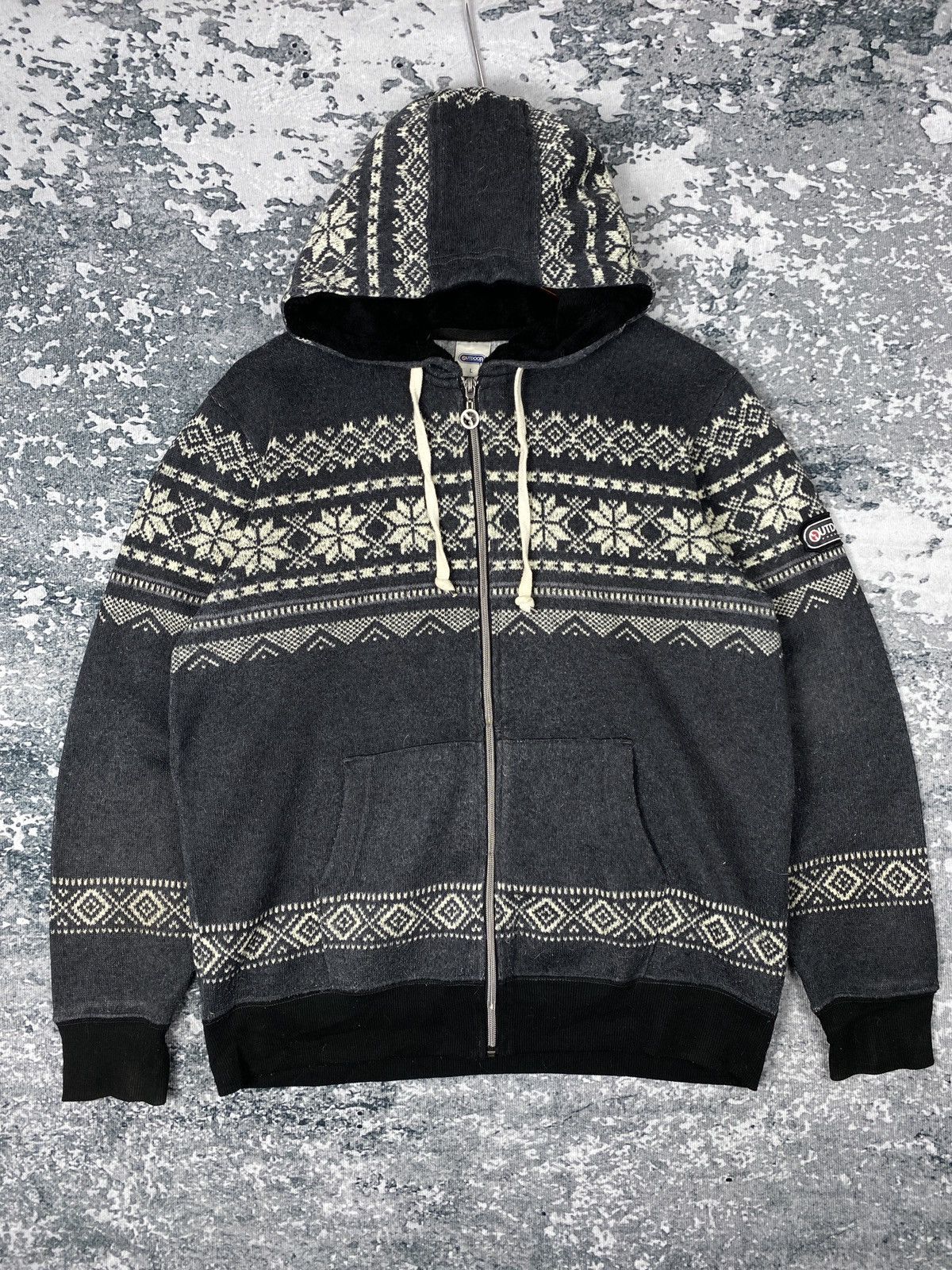 Other Vintage Outdoor Product Native Navajo Zip Up Hoodies Size US L / EU 52-54 / 3 - 1 Thumbnail