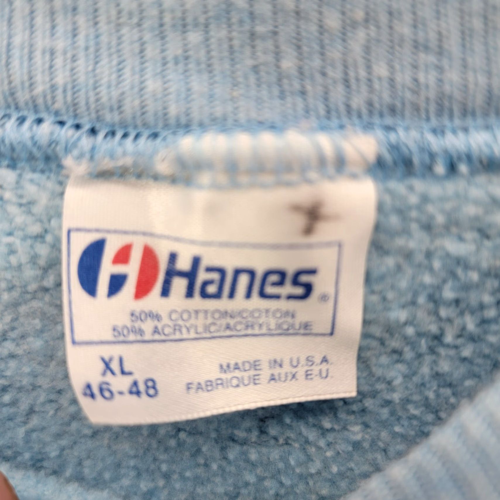Hanes Vintage Hanes Crewneck Sweatshirt Blue XL Adult Graphic Print Sea Coast Y2K Monterey Beach Retro Surf Size US XL / EU 56 / 4 - 6 Thumbnail