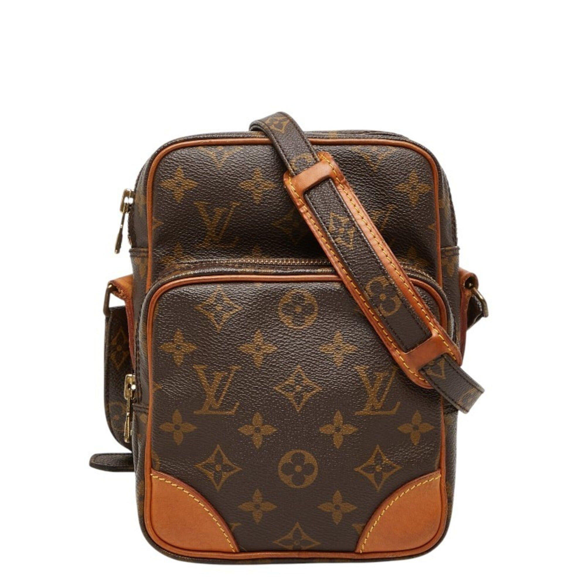 Louis Vuitton Louis Vuitton Monogram Amazon Crossbody Shoulder Bag M45236 Brown Leather Women's LOUIS VUITTON Size ONE SIZE - 1 Thumbnail
