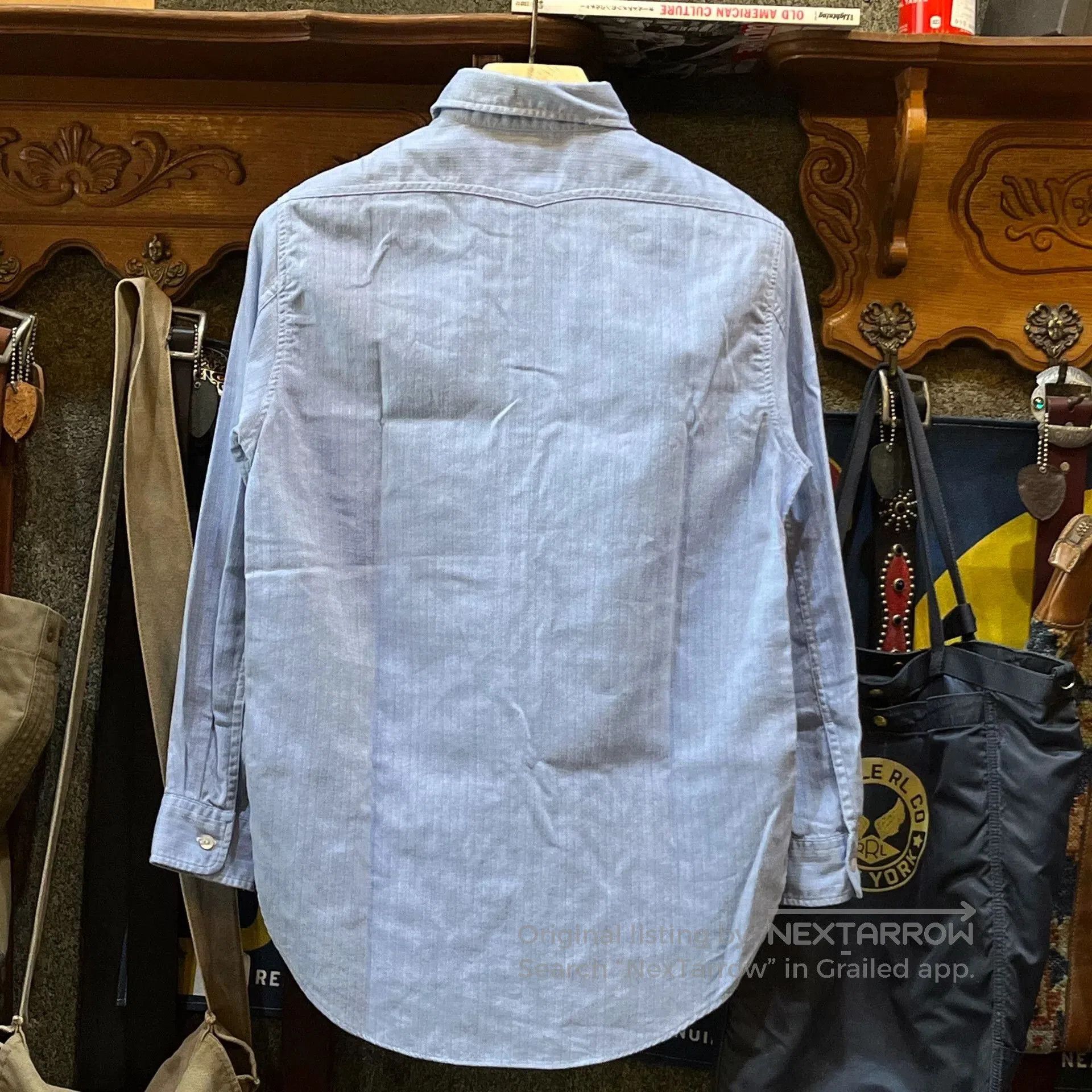 RRL Ralph Lauren RRL Herringbone Shirt by Ralph Lauren. Size US S / EU 44-46 / 1 - 2 Thumbnail