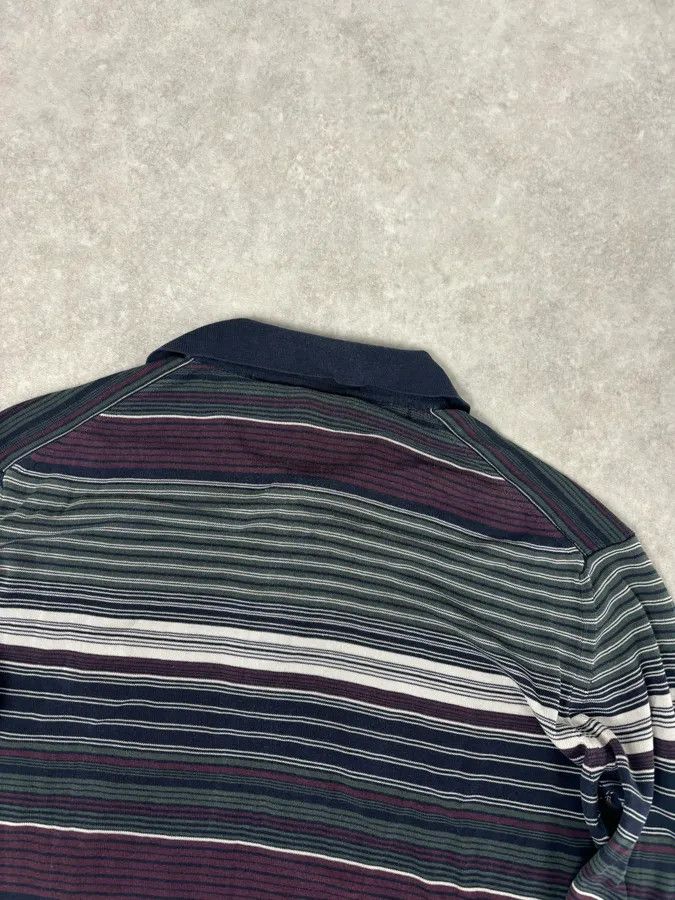 Dolce & Gabbana 2000s Dolce & Gabbana Multicolor Striped Signature Polo Sweater Size M / US 6-8 / IT 42-44 - 6 Thumbnail
