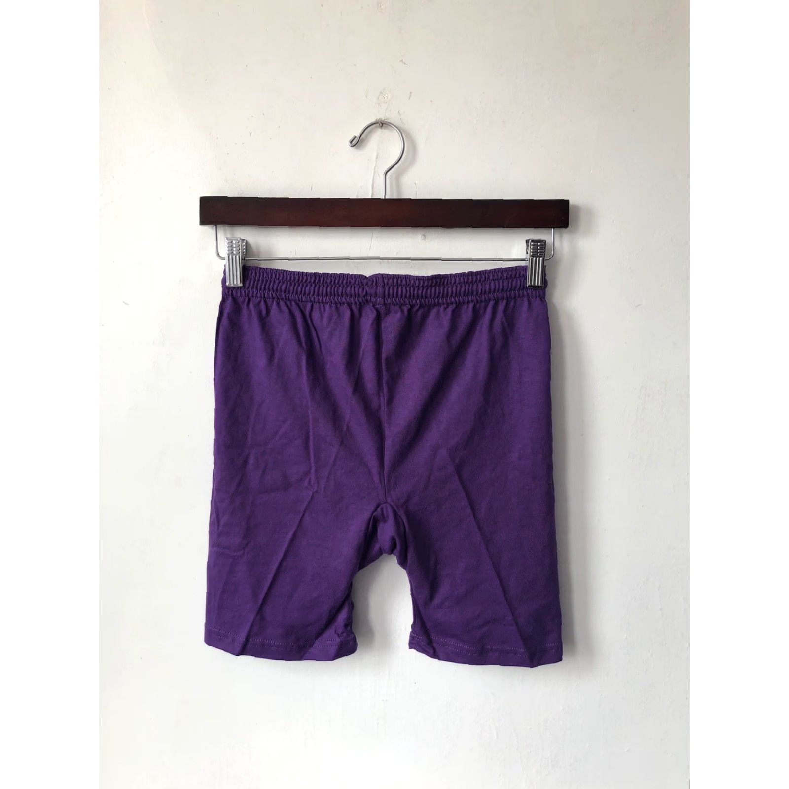 Russell Athletic VINTAGE Russell Athletic Sanitary Shorts Mens M Purple 90s NWOT Deadstock Cotton Blend Drawstring Athletic 1990s Size US 31 - 4 Thumbnail