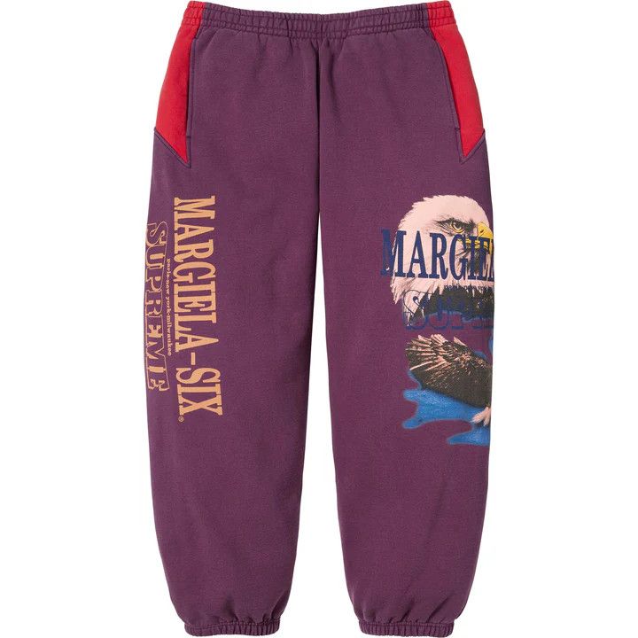 Maison Margiela × Supreme Eagle Sweatpant Size US 36 / EU 52 - 1 Thumbnail