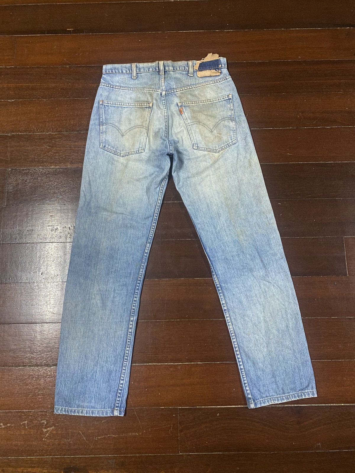 Levi's Vintage 80s 90s Levi’s Oren tag rusty distressed mud wash Size US 32 / EU 48 - 8 Thumbnail