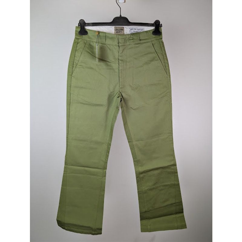 Gallery Dept. o1rshd1 LA Chino Pants in Green Size US 32 / EU 48 - 1 Thumbnail