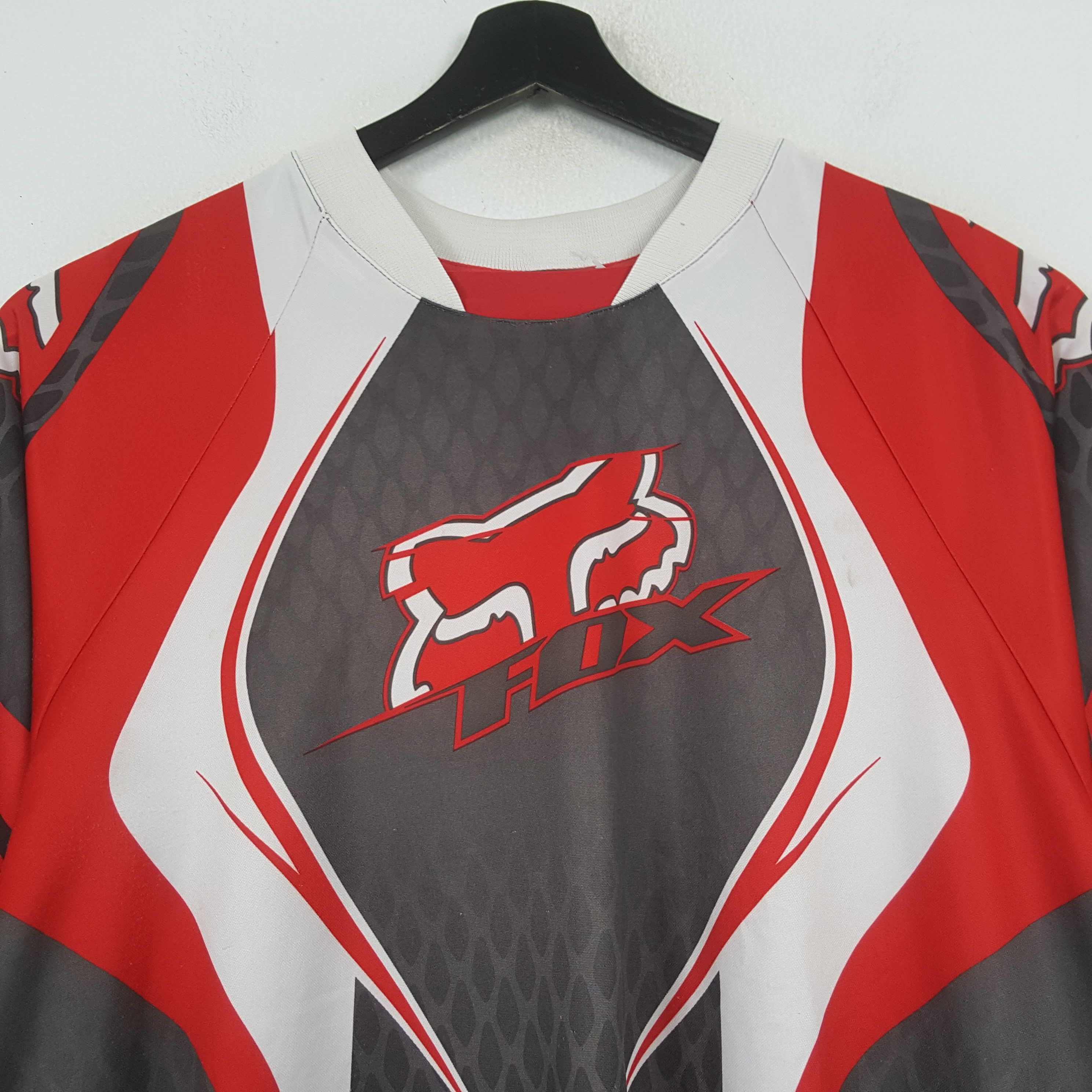 Fox Racing FOX RACING Extreme Sports Motorcross Jersey C285N69 Size US XL / EU 56 / 4 - 2 Thumbnail