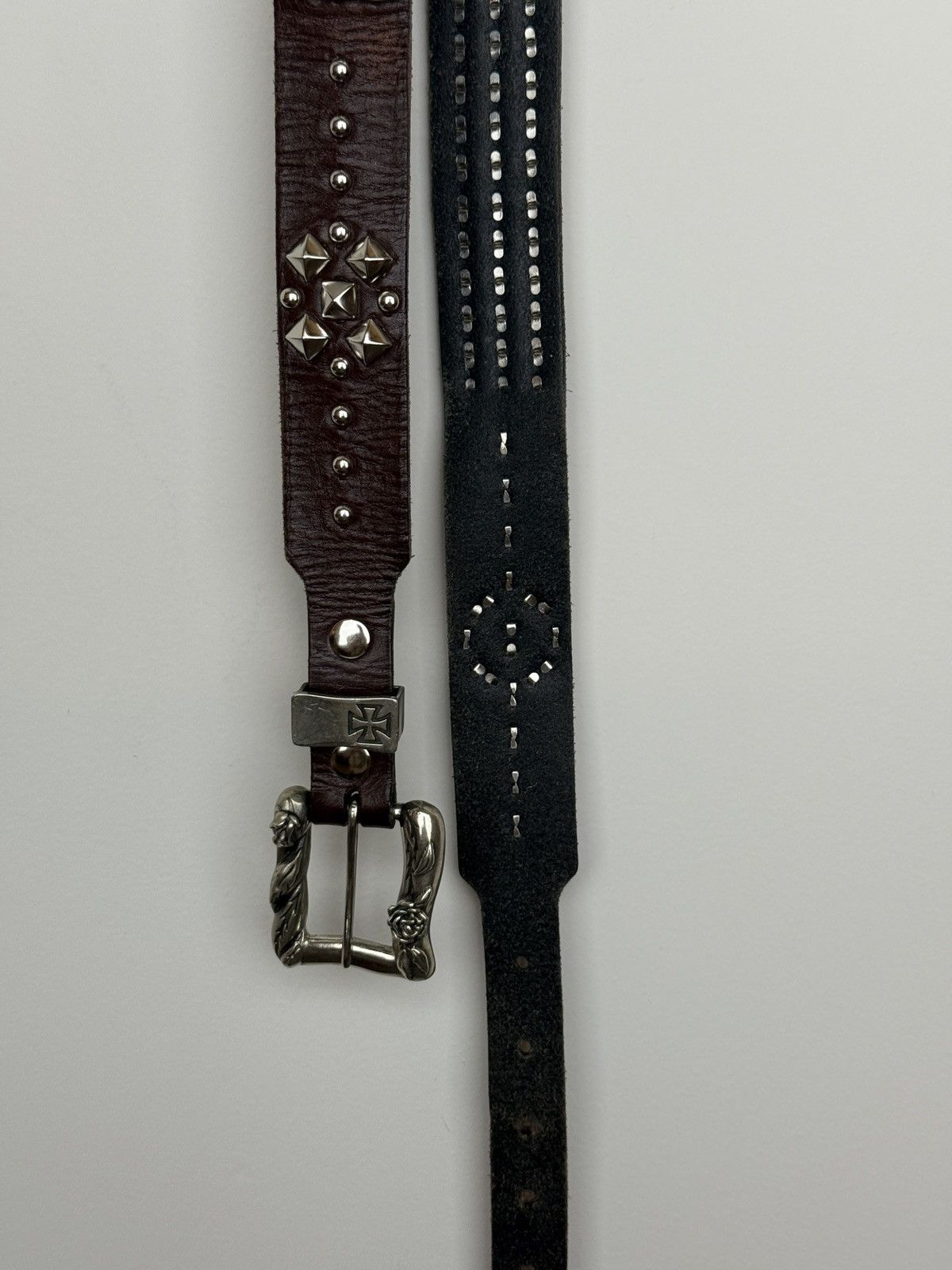 Enfants Riches Deprimes ERD Texas Serenade Studded Leather Belt Size 32 - 3 Thumbnail