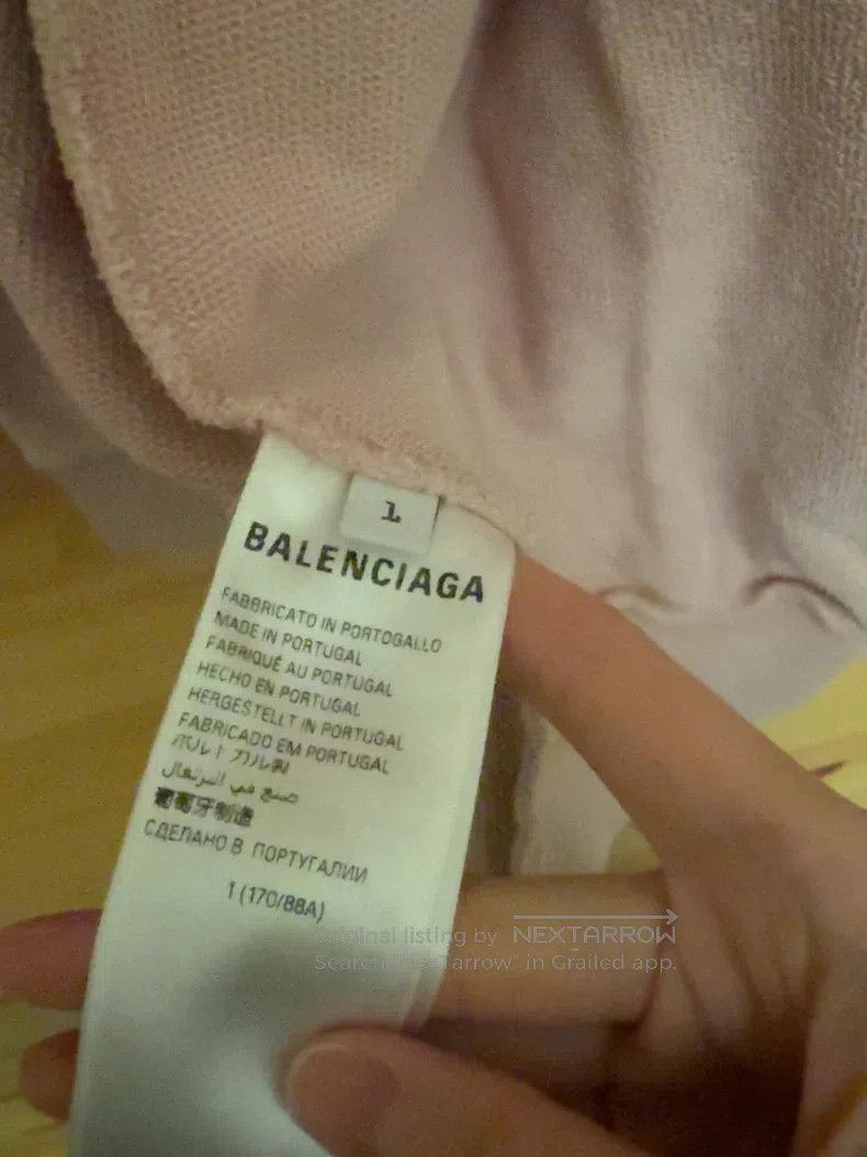 Balenciaga Balenciaga Light pink hoodie Size US S / EU 44-46 / 1 - 4 Thumbnail