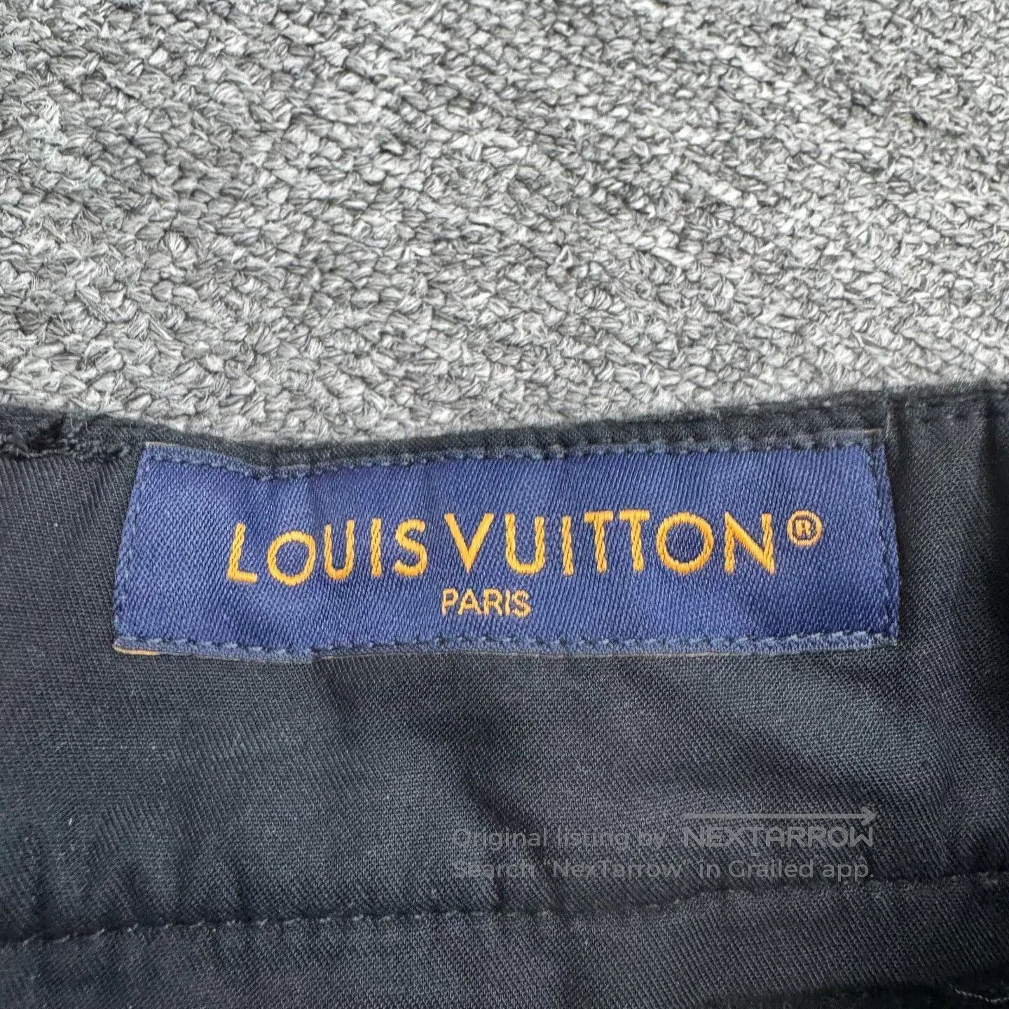 Louis Vuitton louis vuitton black cargo wool pants. Size US 40 / EU 56 - 4 Thumbnail