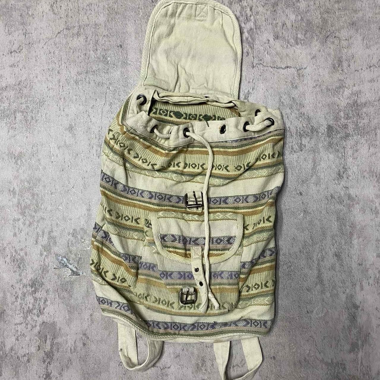 Other Cream and purple boho backpack #festivalvibes Size ONE SIZE - 2 Thumbnail