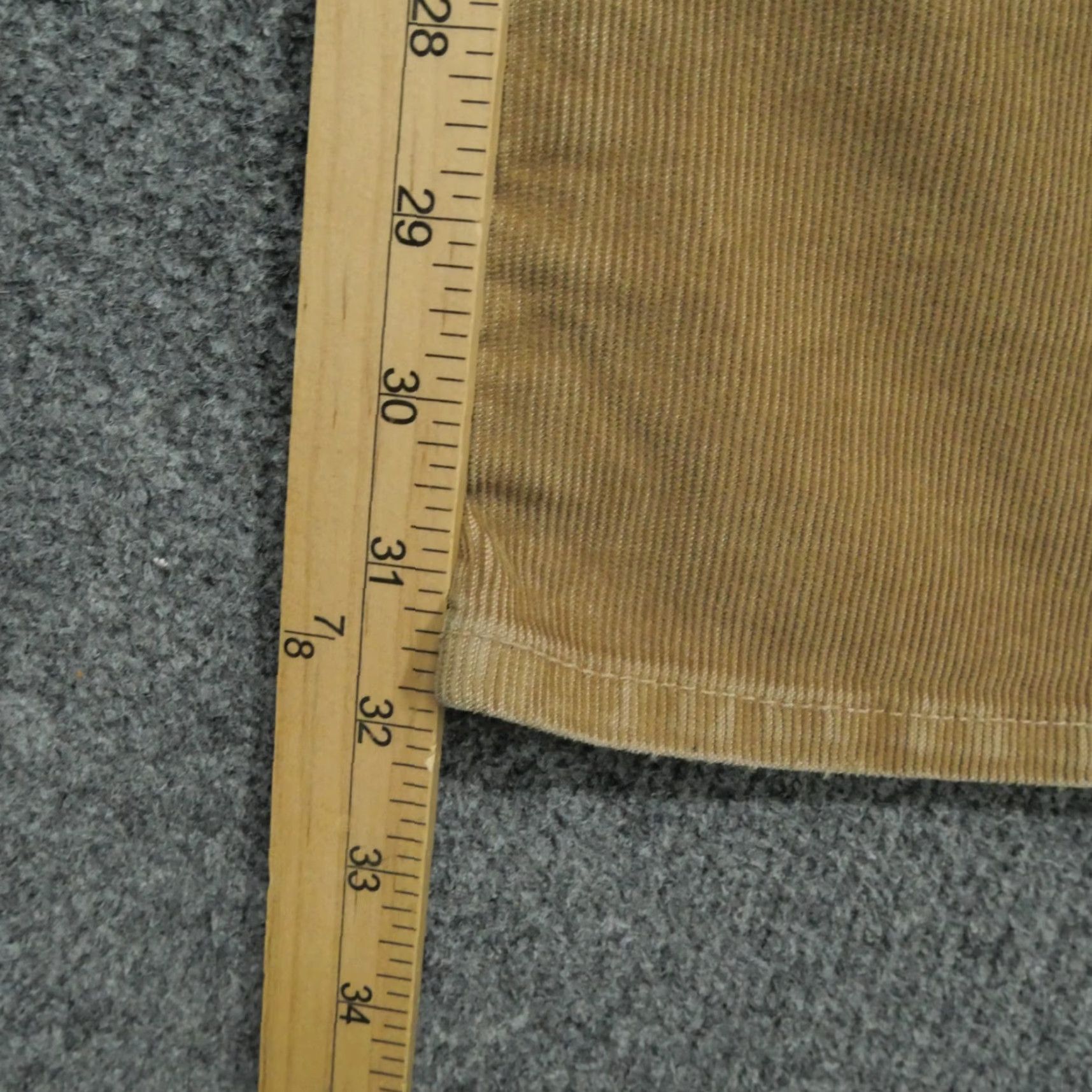 Abercrombie & Fitch Abercrombie & Fitch Pants Womens 8 Brown Corduroy Bootcut Stretch 34x32 Size 24" / US 00 / IT 34 - 7 Thumbnail