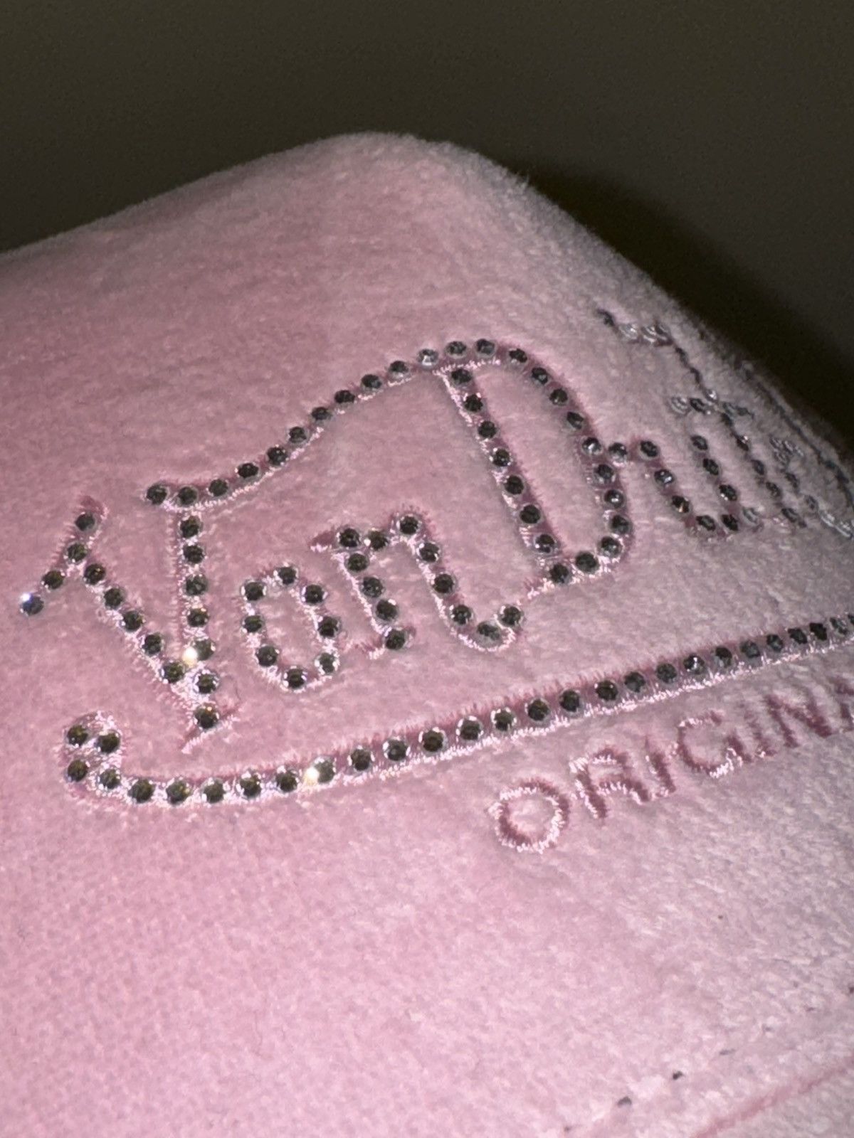 Vintage Von Dutch pink with rhinestones y2k logo new cap vintage Size ONE SIZE - 5 Thumbnail